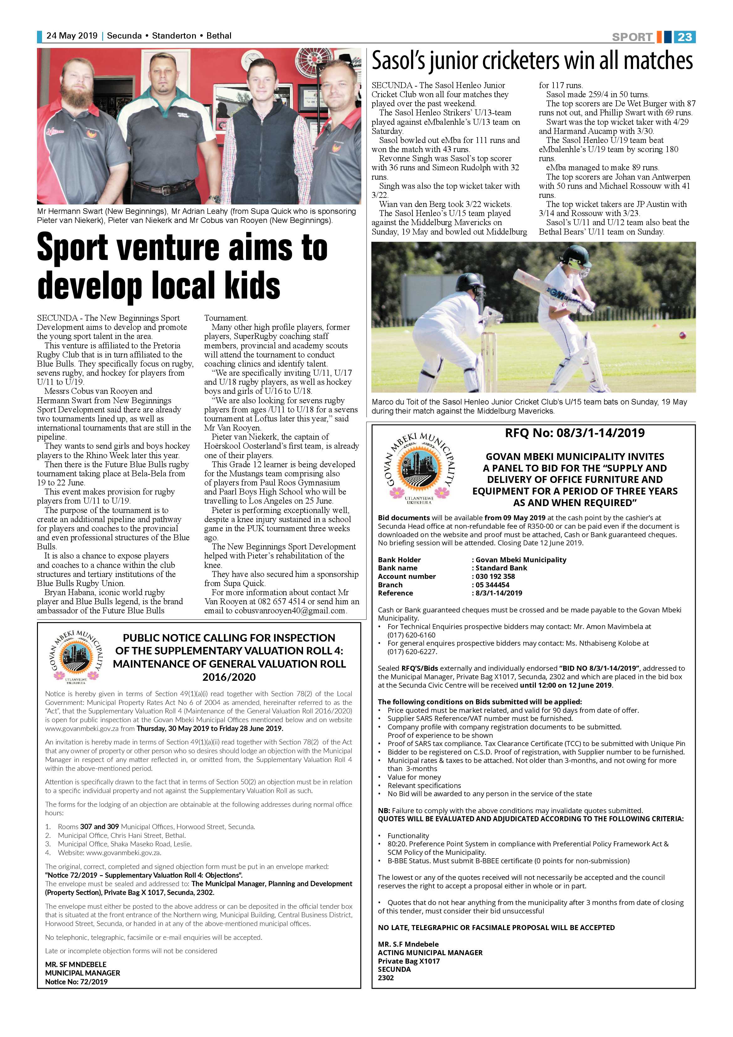Ridge Times 24 May 2019 page 25
