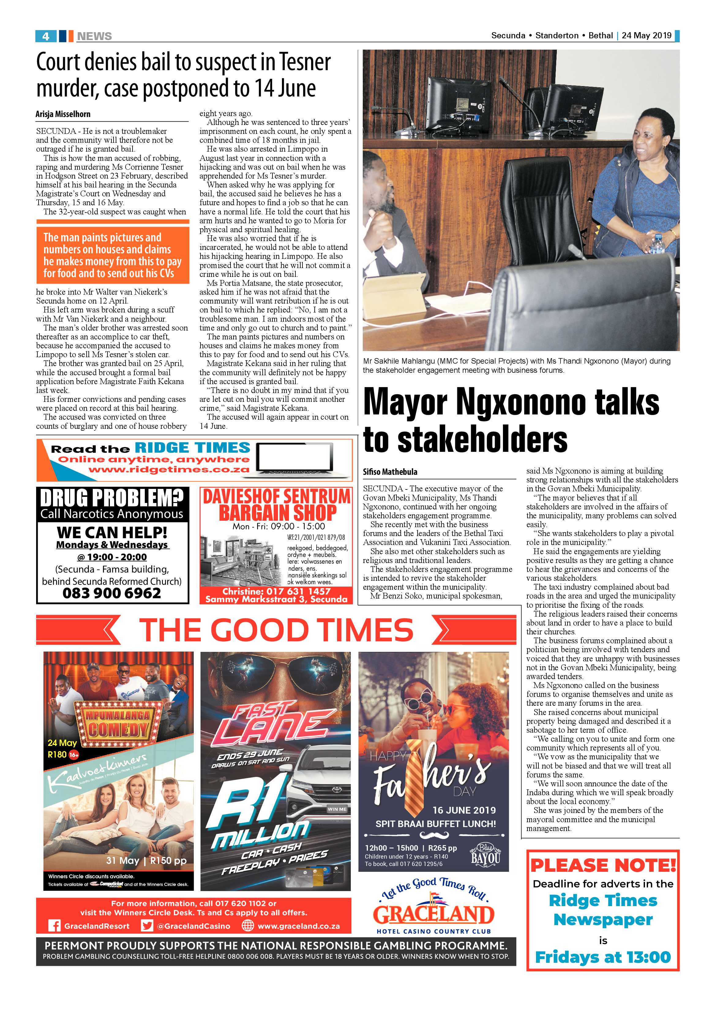 Ridge Times 24 May 2019 page 6