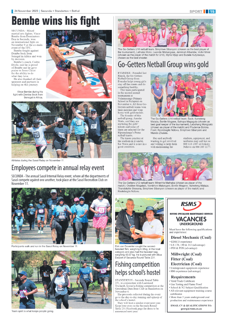 Ridge Times 24 November 2023 page 17