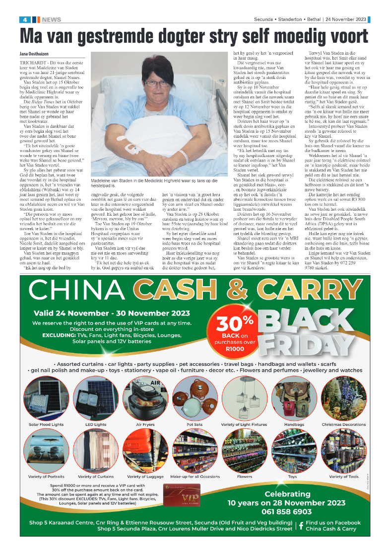 Ridge Times 24 November 2023 page 6