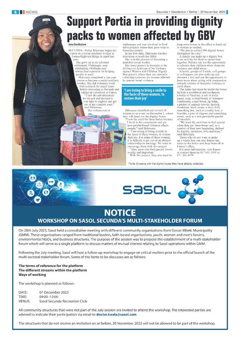 Ridge Times 24 November 2023 page 8