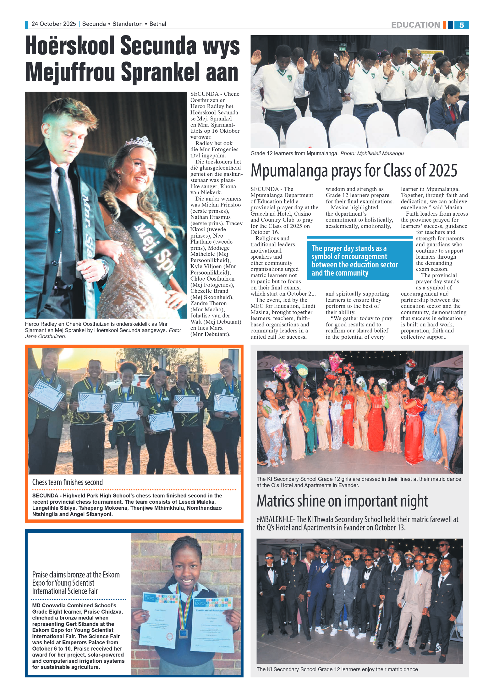 Ridge Times 24 October 2025 page 5