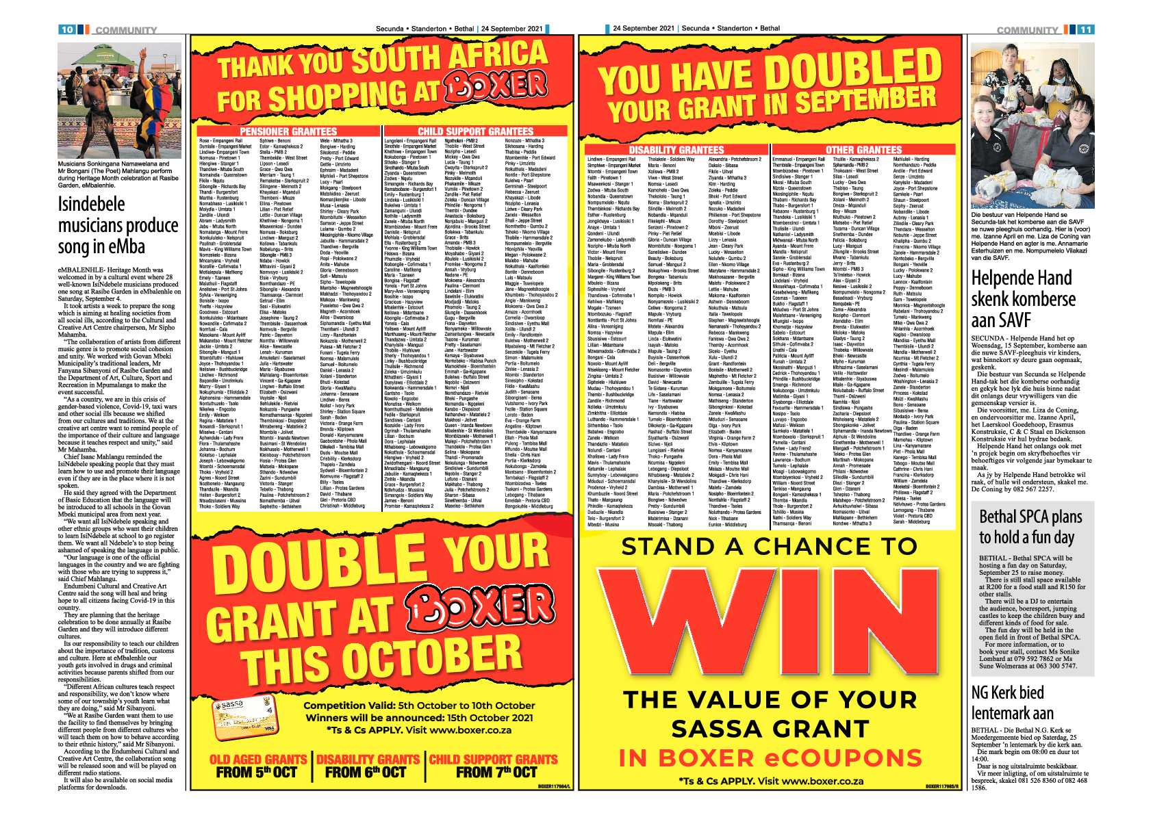 Ridge Times 24 September 2021 page 12