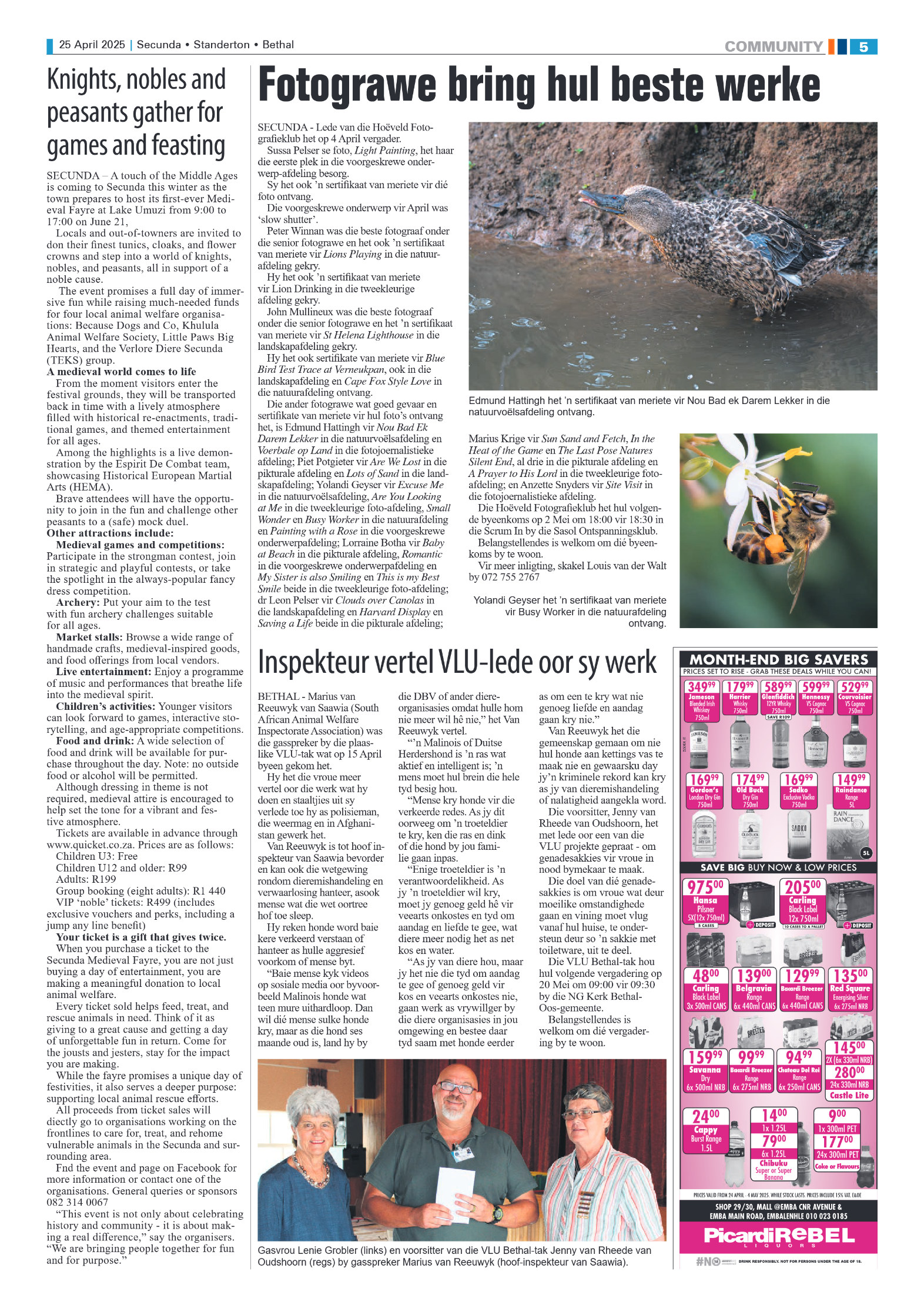 Ridge Times 25 April 2025 page 5