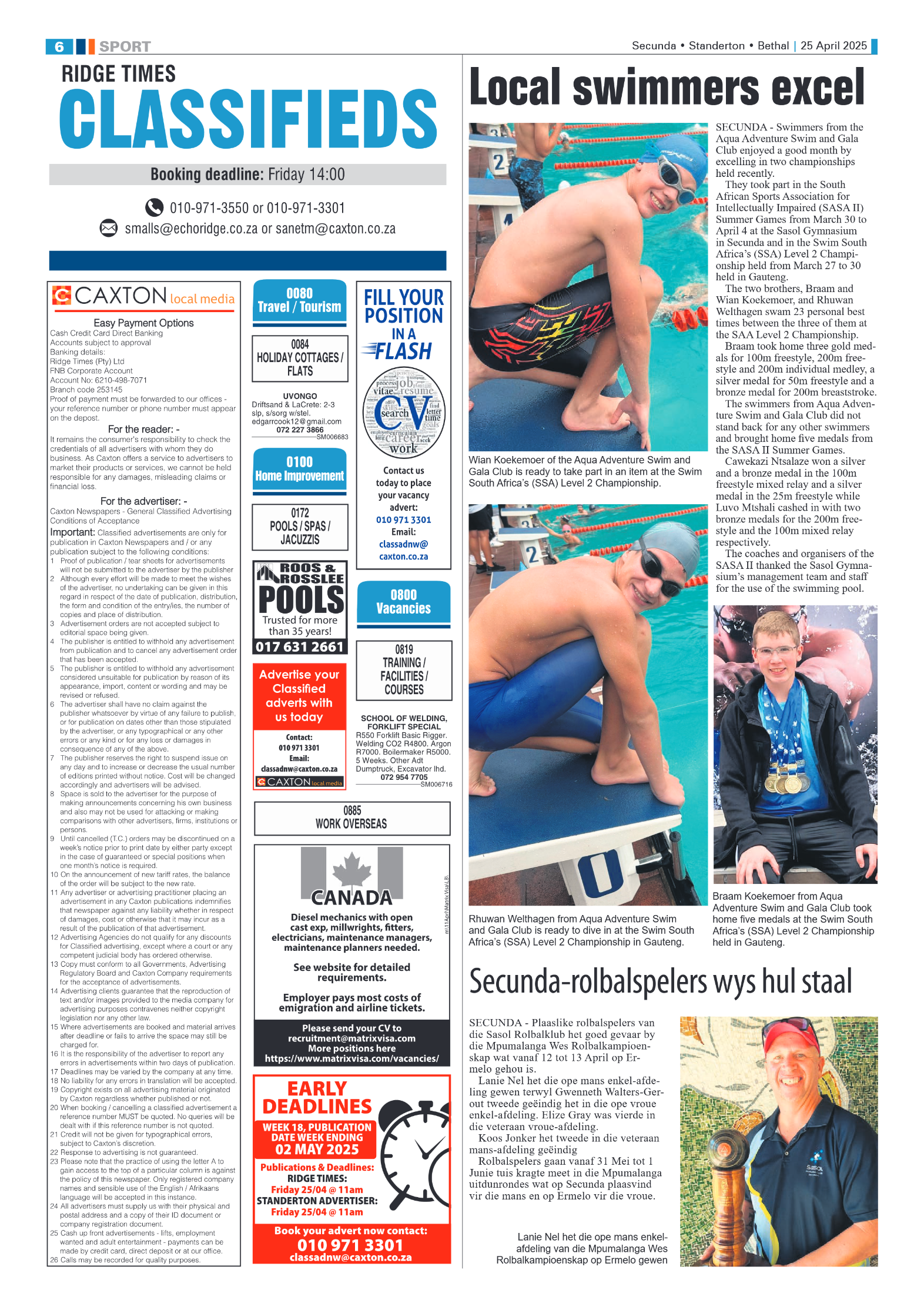 Ridge Times 25 April 2025 page 6