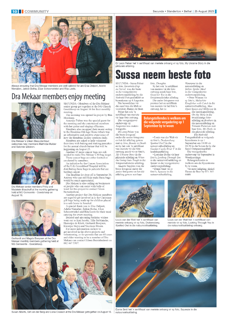 Ridge Times 25 August 2023 page 10