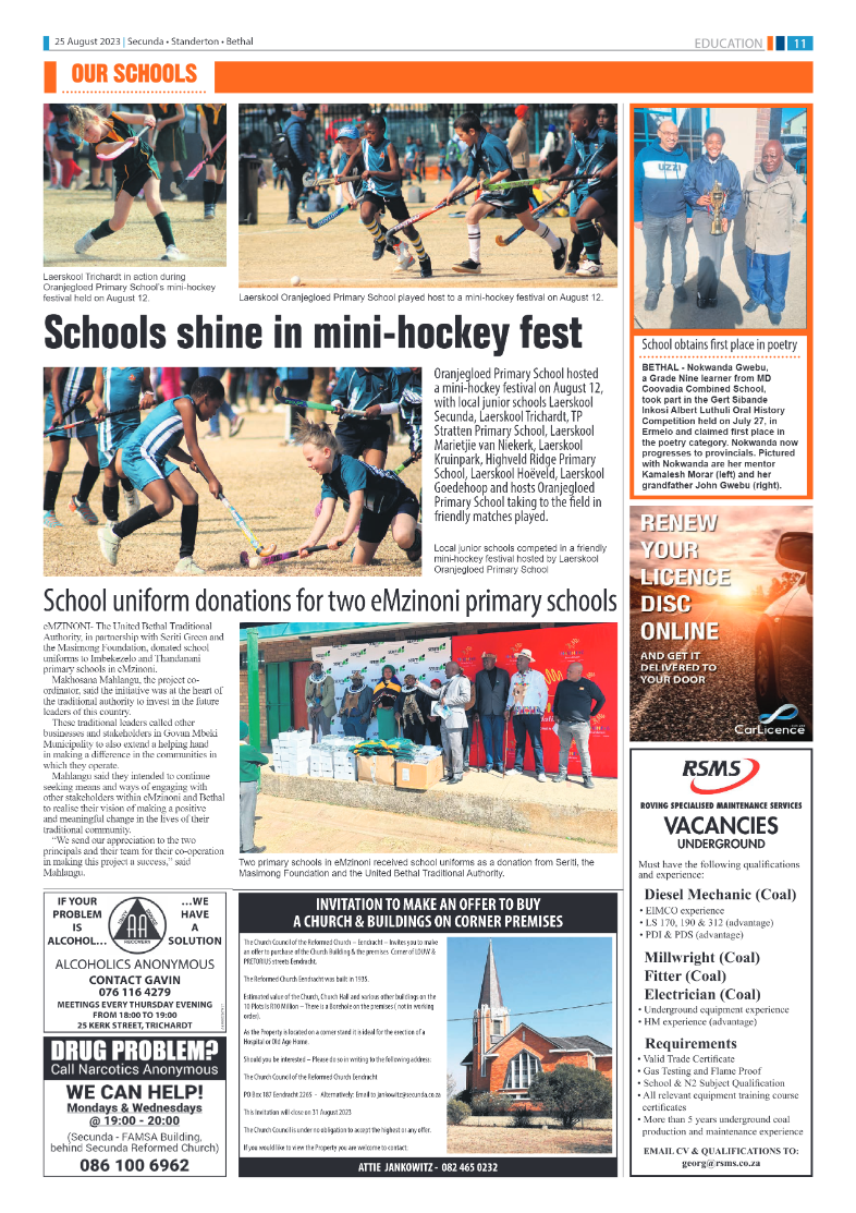 Ridge Times 25 August 2023 page 11