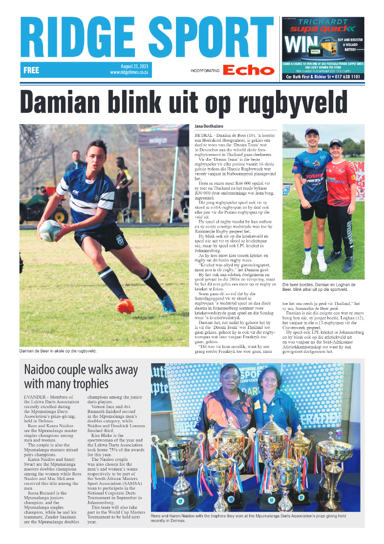 Ridge Times 25 August 2023 page 12