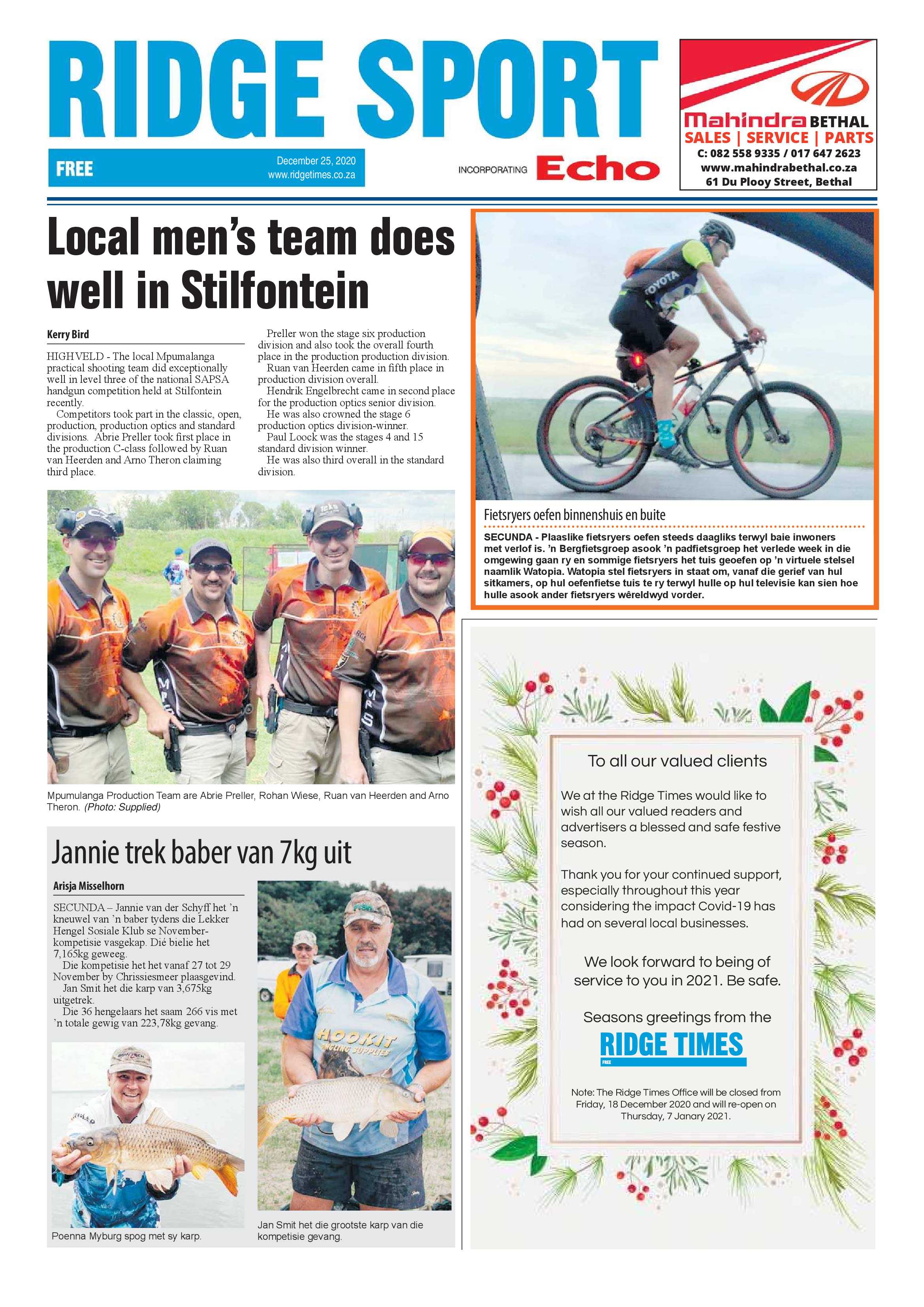 Ridge Times 25 December 2020 page 4