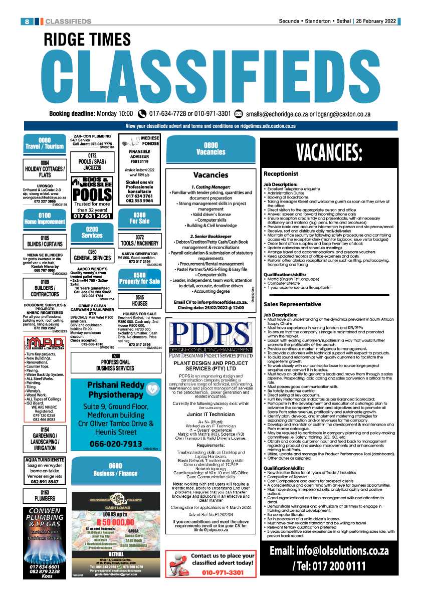 Ridge Times 25 February 2022 page 10