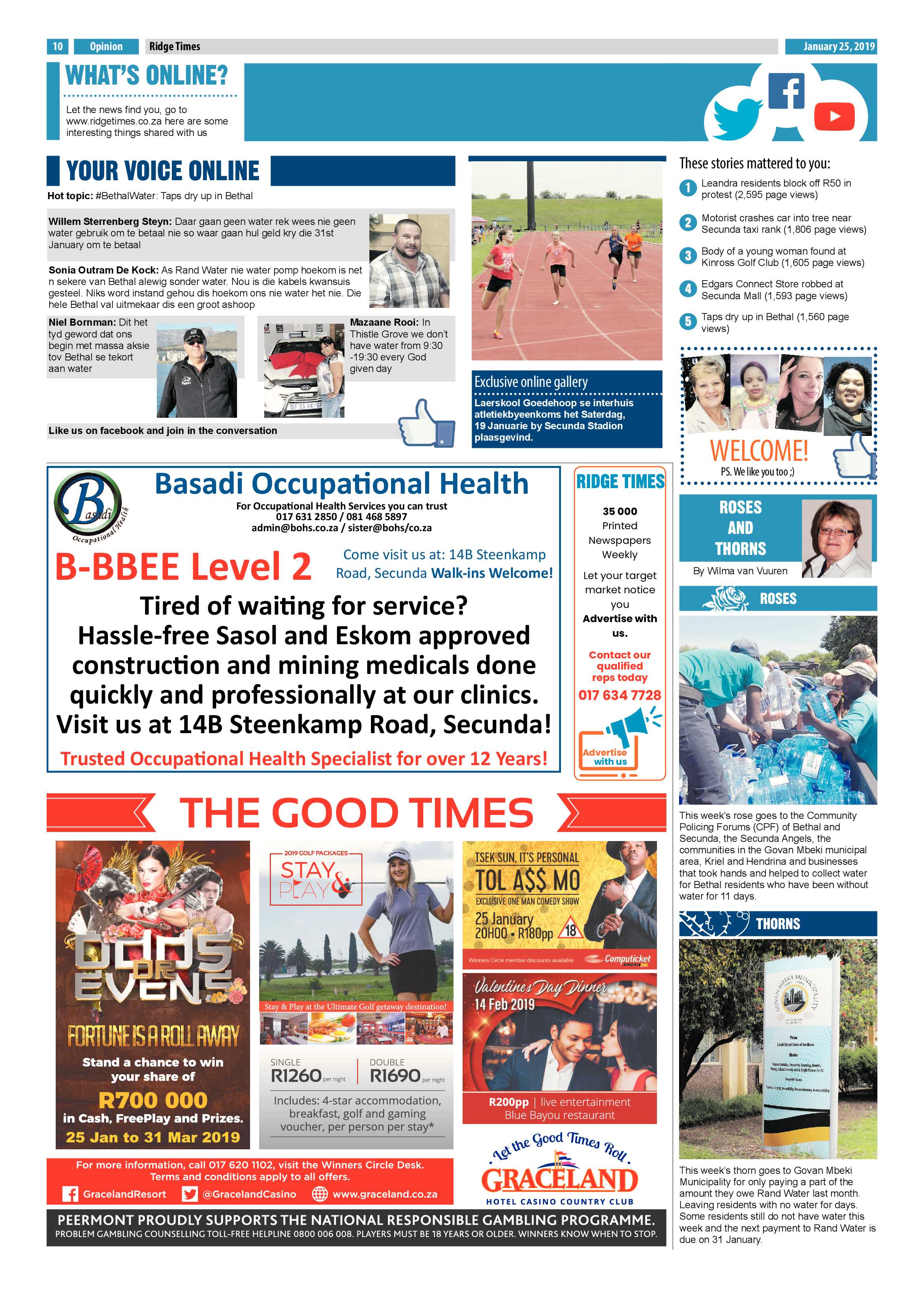 Ridge Times 25 January 2019 page 12