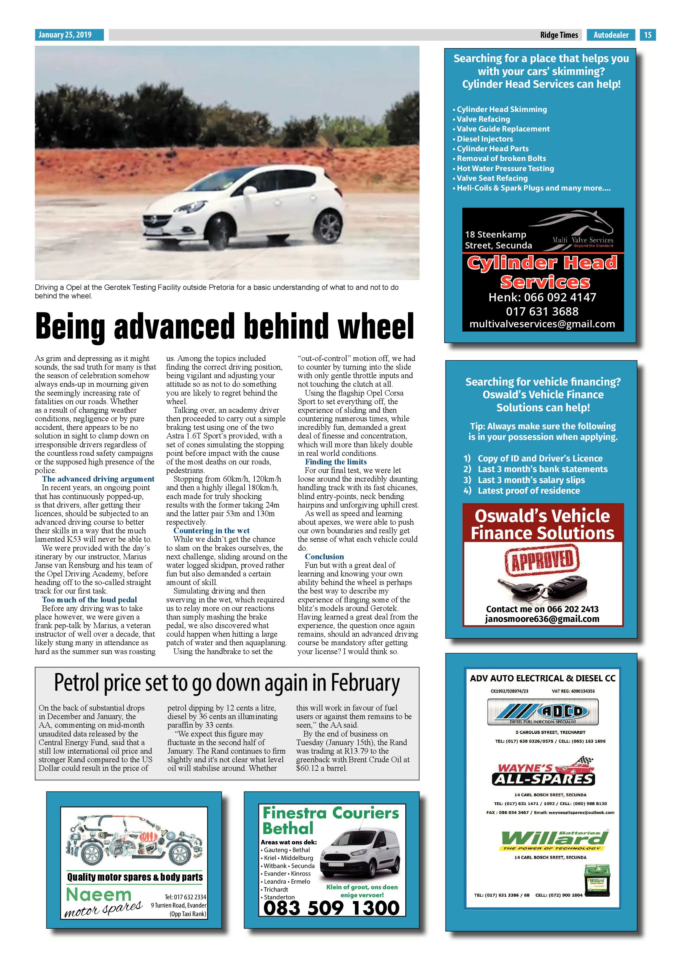 Ridge Times 25 January 2019 page 17
