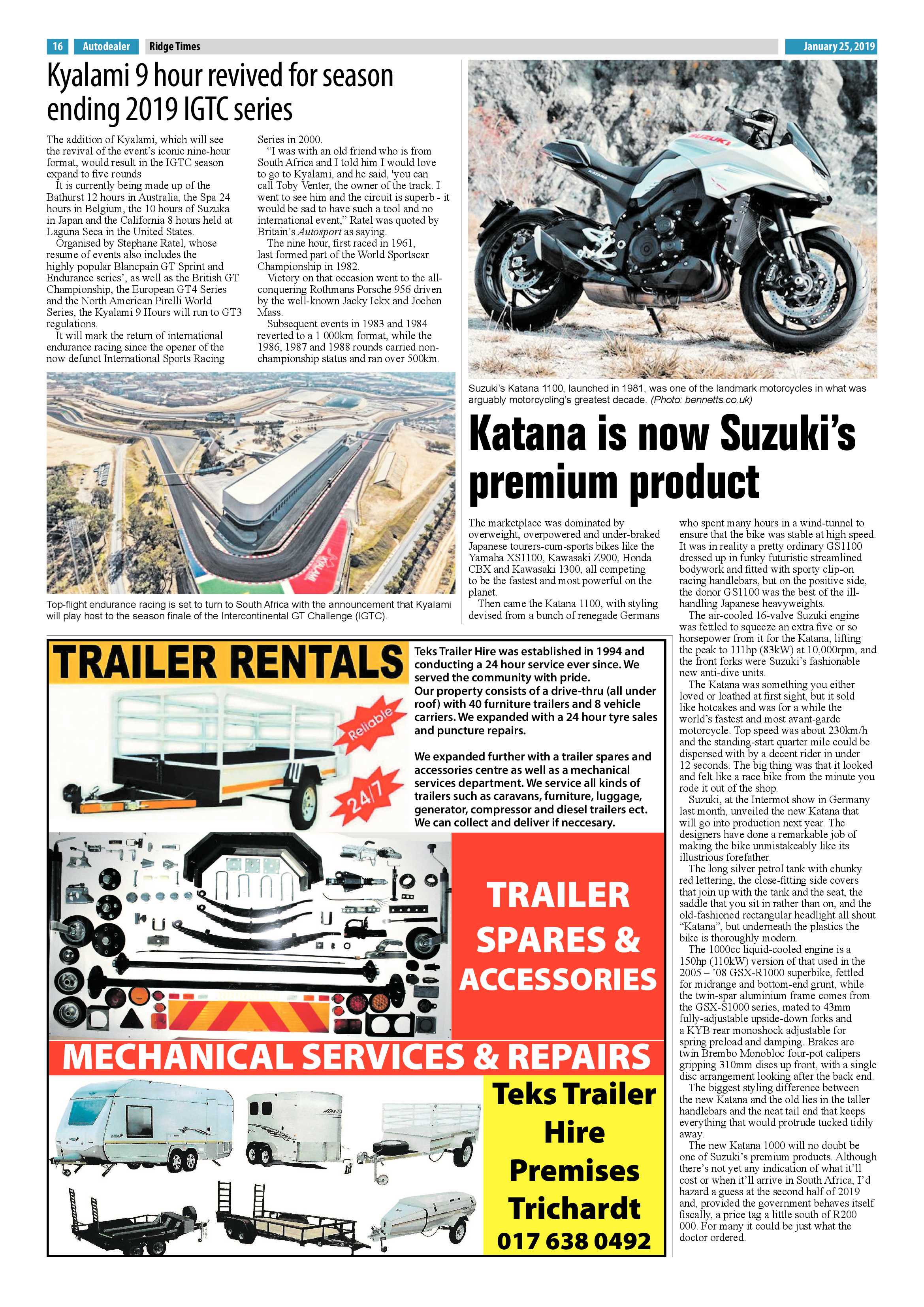Ridge Times 25 January 2019 page 18