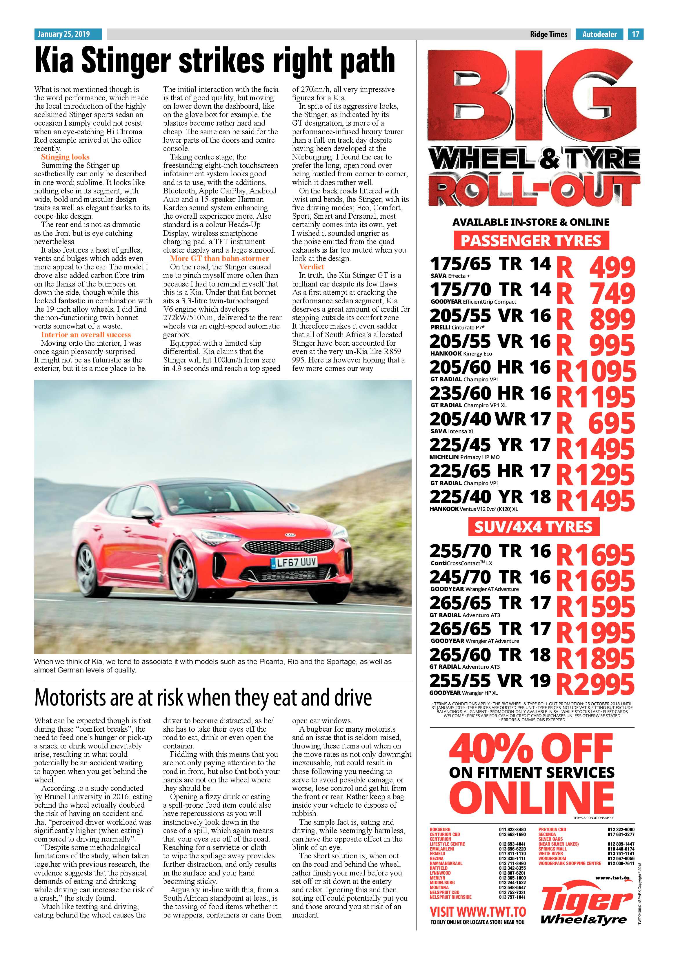 Ridge Times 25 January 2019 page 19