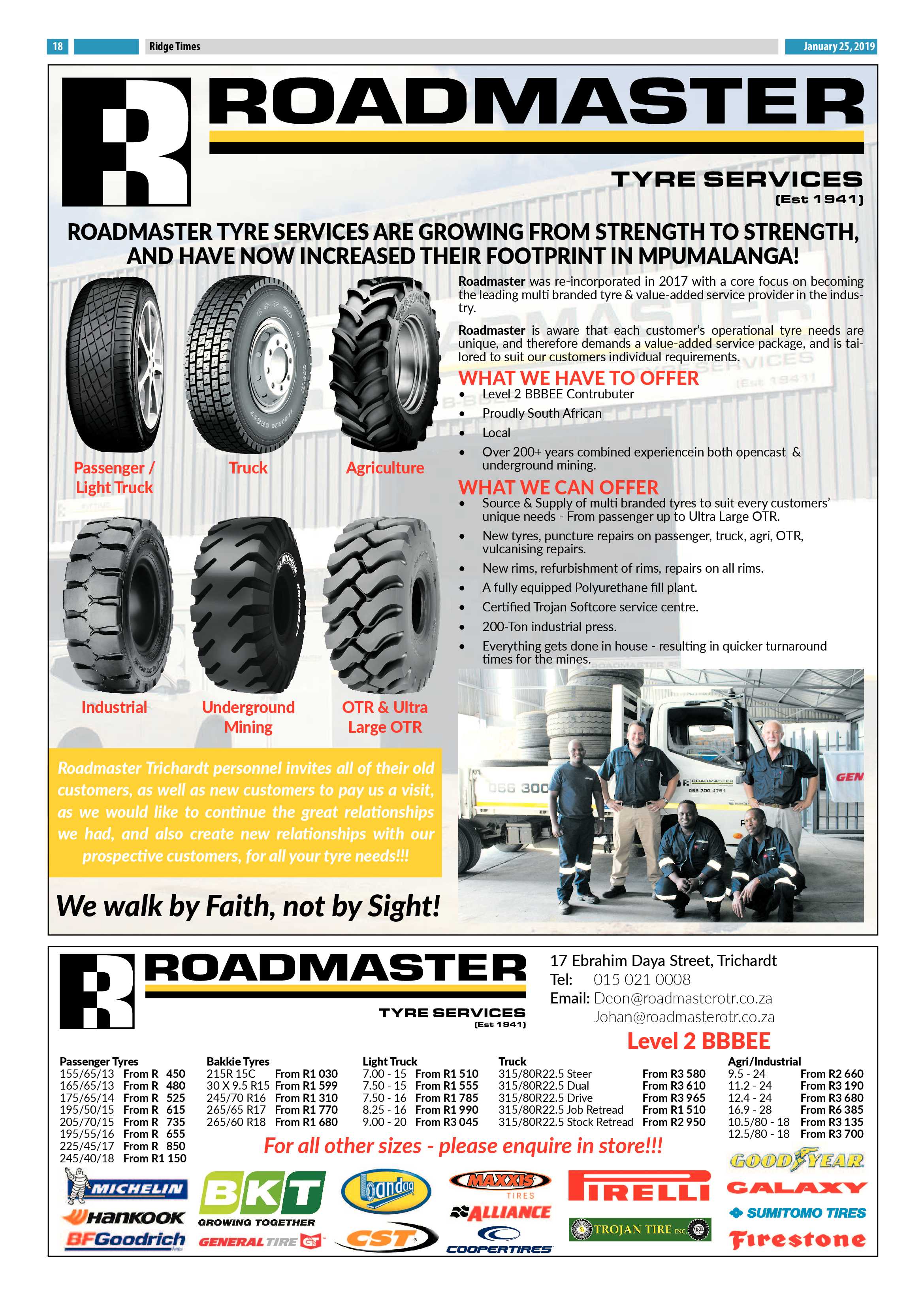 Ridge Times 25 January 2019 page 20