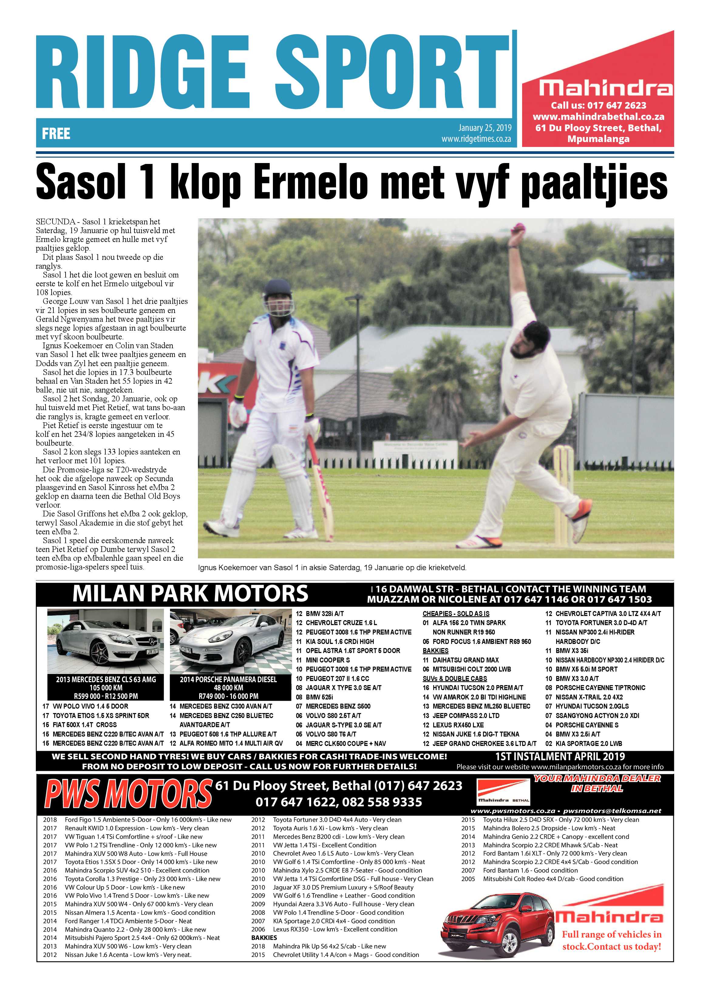 Ridge Times 25 January 2019 page 26