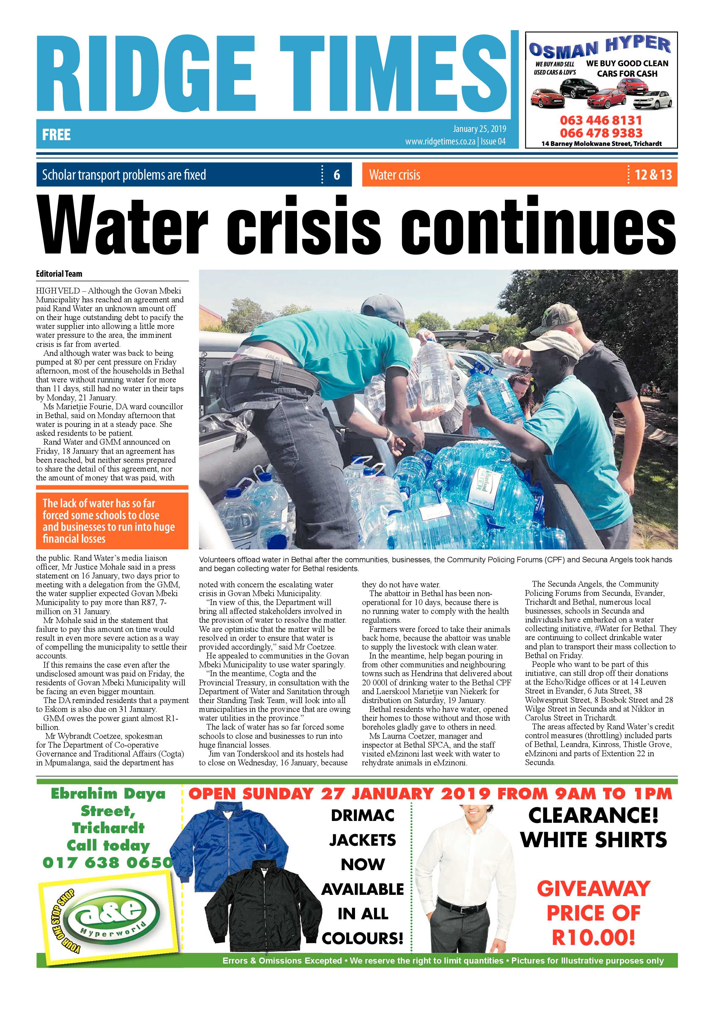 Ridge Times 25 January 2019 page 3