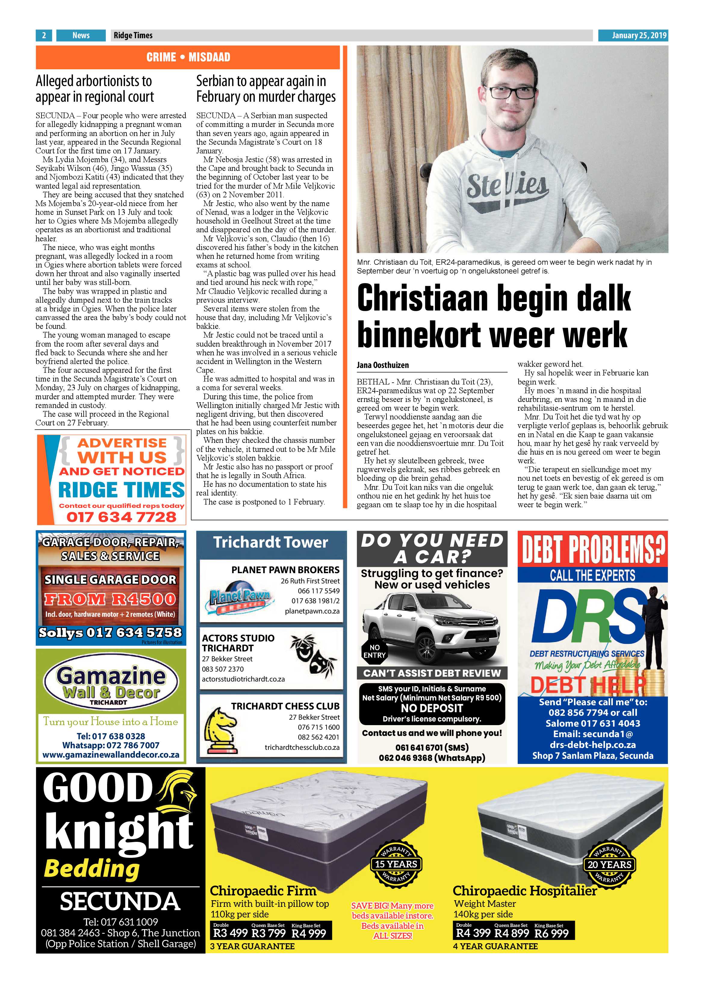 Ridge Times 25 January 2019 page 4
