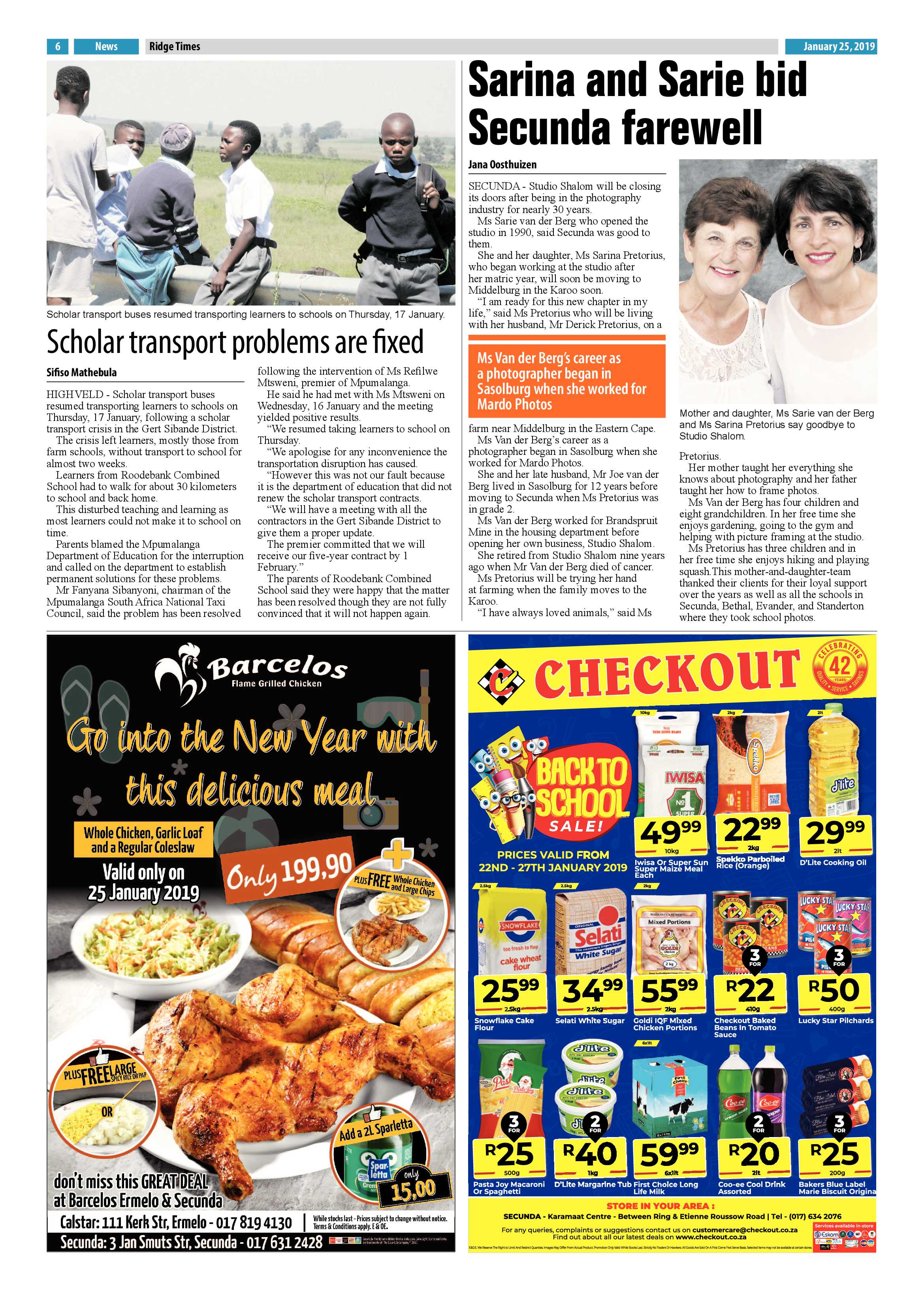 Ridge Times 25 January 2019 page 8