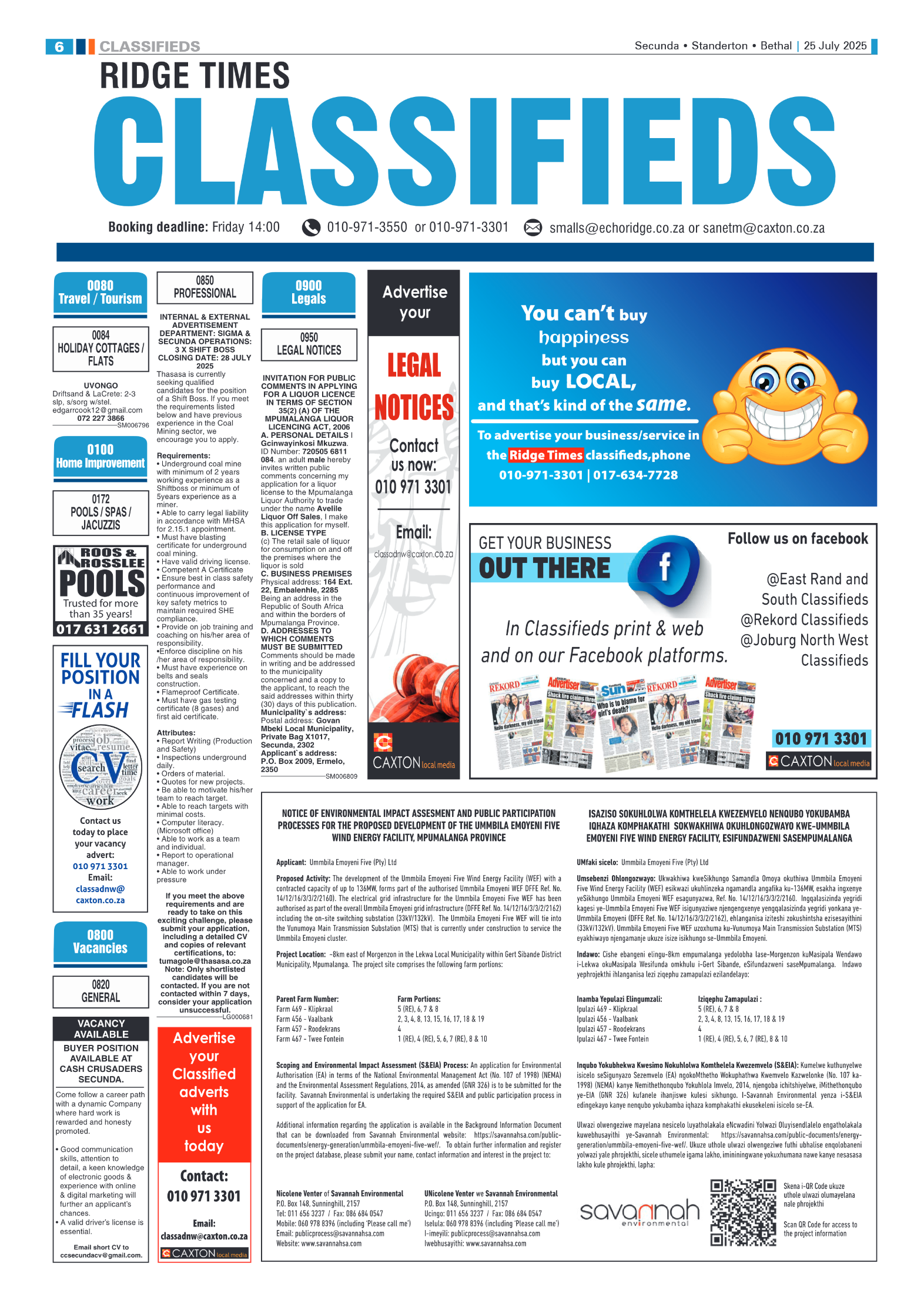 Ridge Times 25 July 2025 page 6