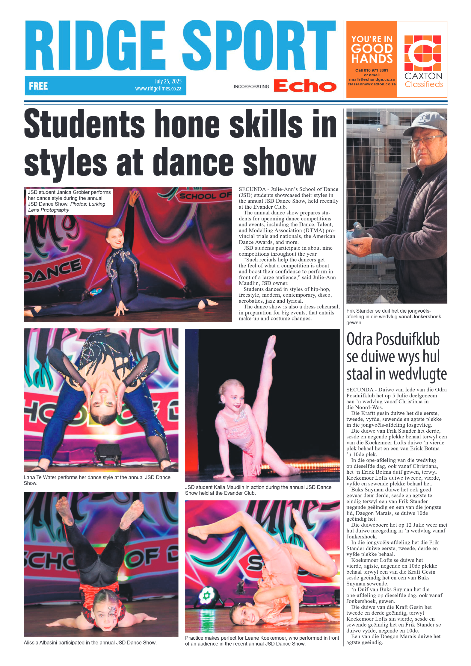 Ridge Times 25 July 2025 page 8