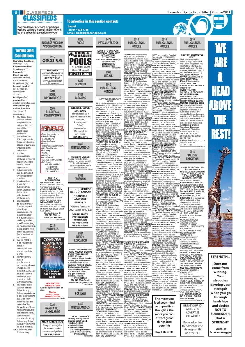 Ridge Times 25 June 2021 page 8