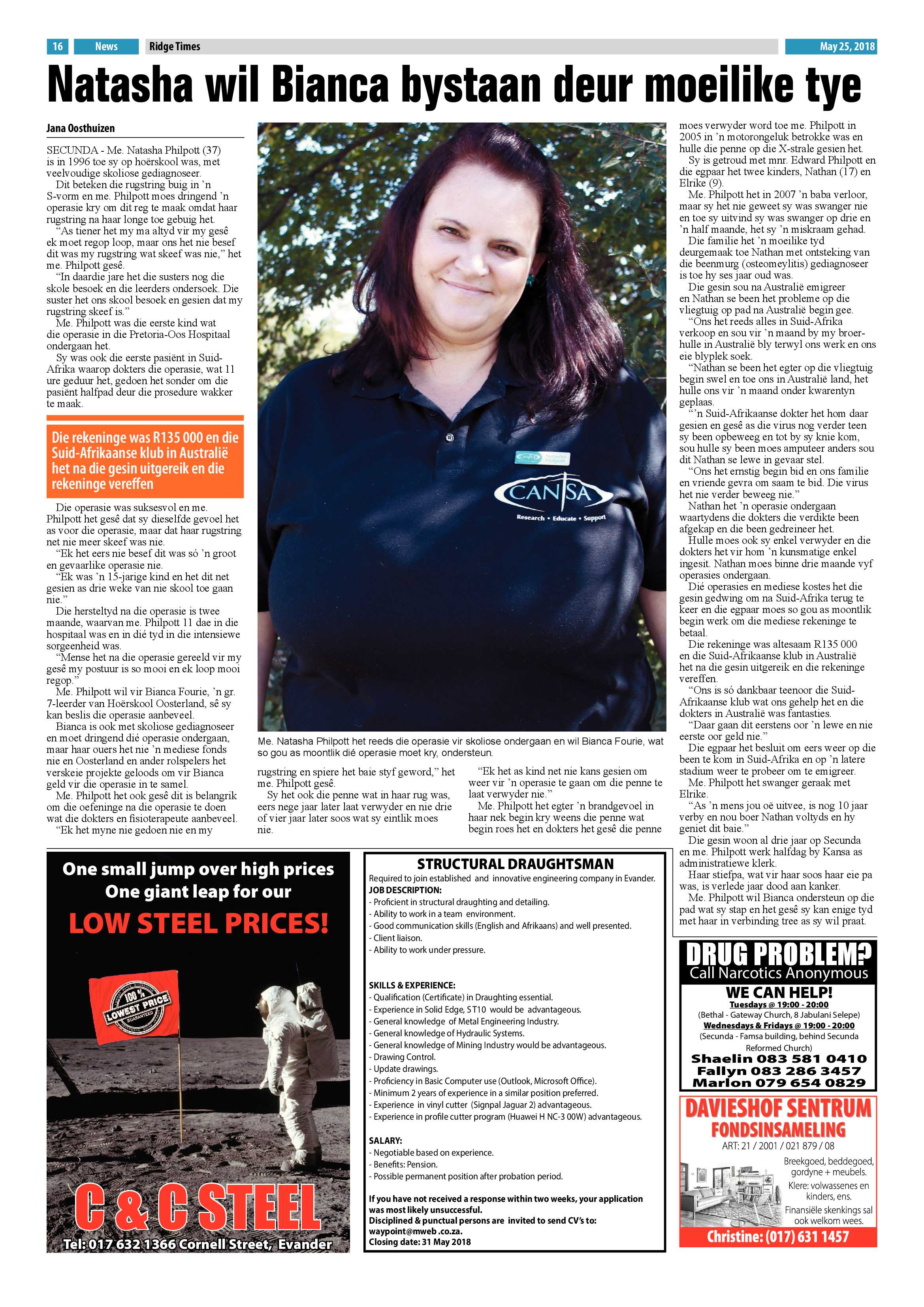 Ridge Times 25 May 2018 page 18
