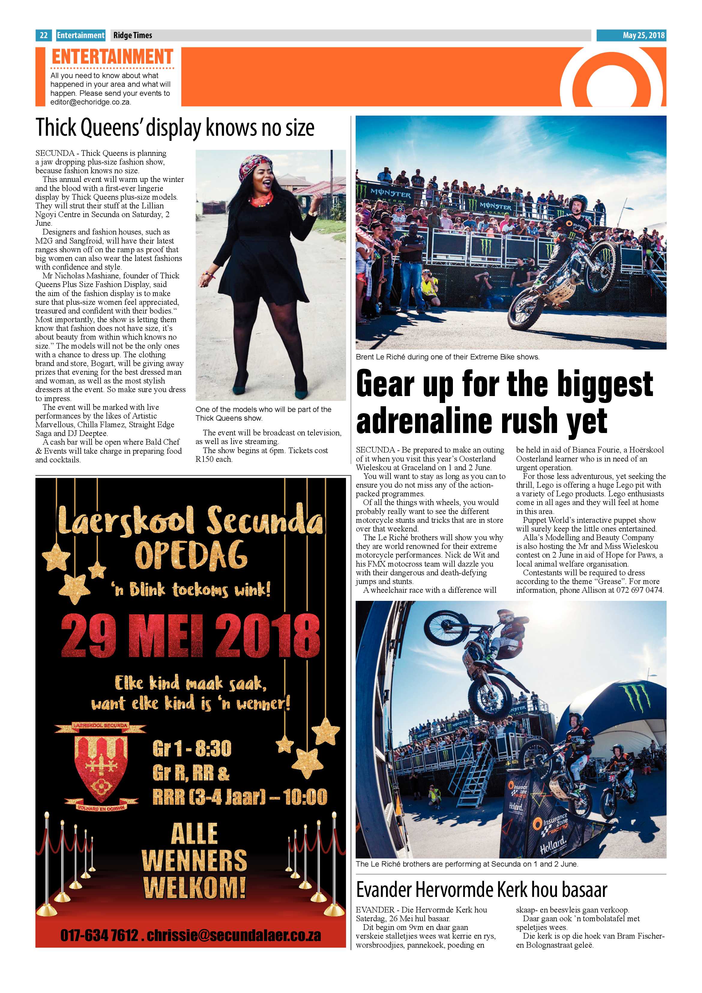 Ridge Times 25 May 2018 page 24