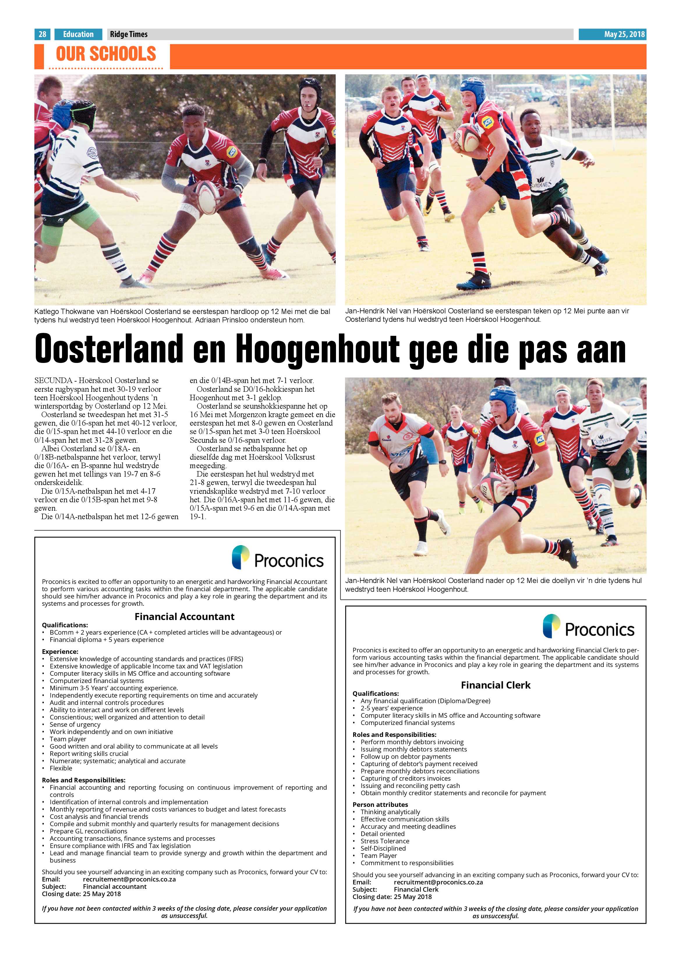 Ridge Times 25 May 2018 page 30