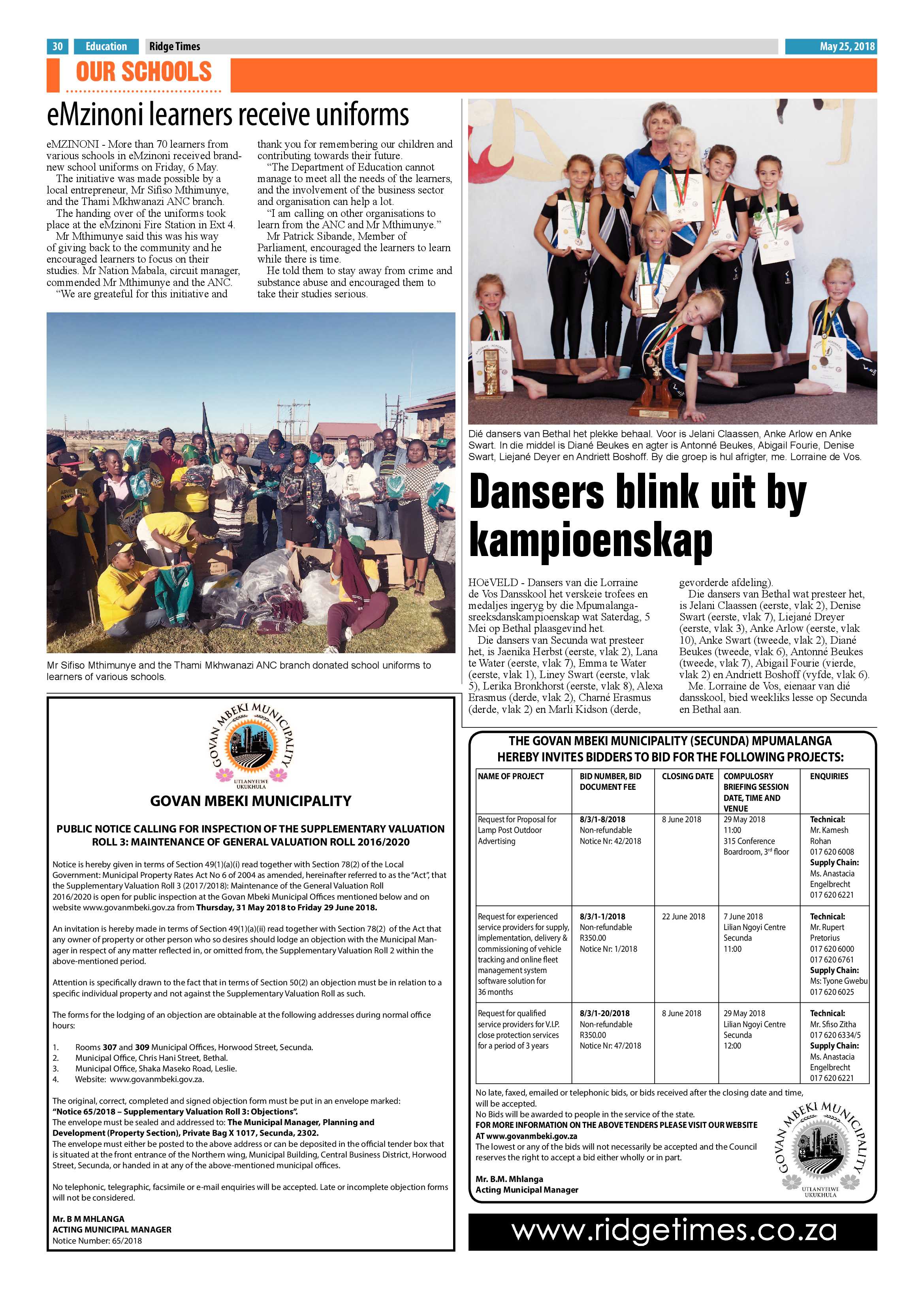 Ridge Times 25 May 2018 page 32