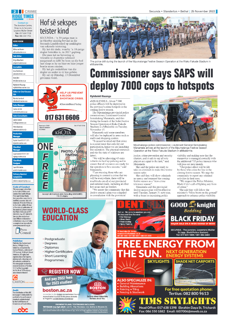 Ridge Times 25 Nov 2022 page 4