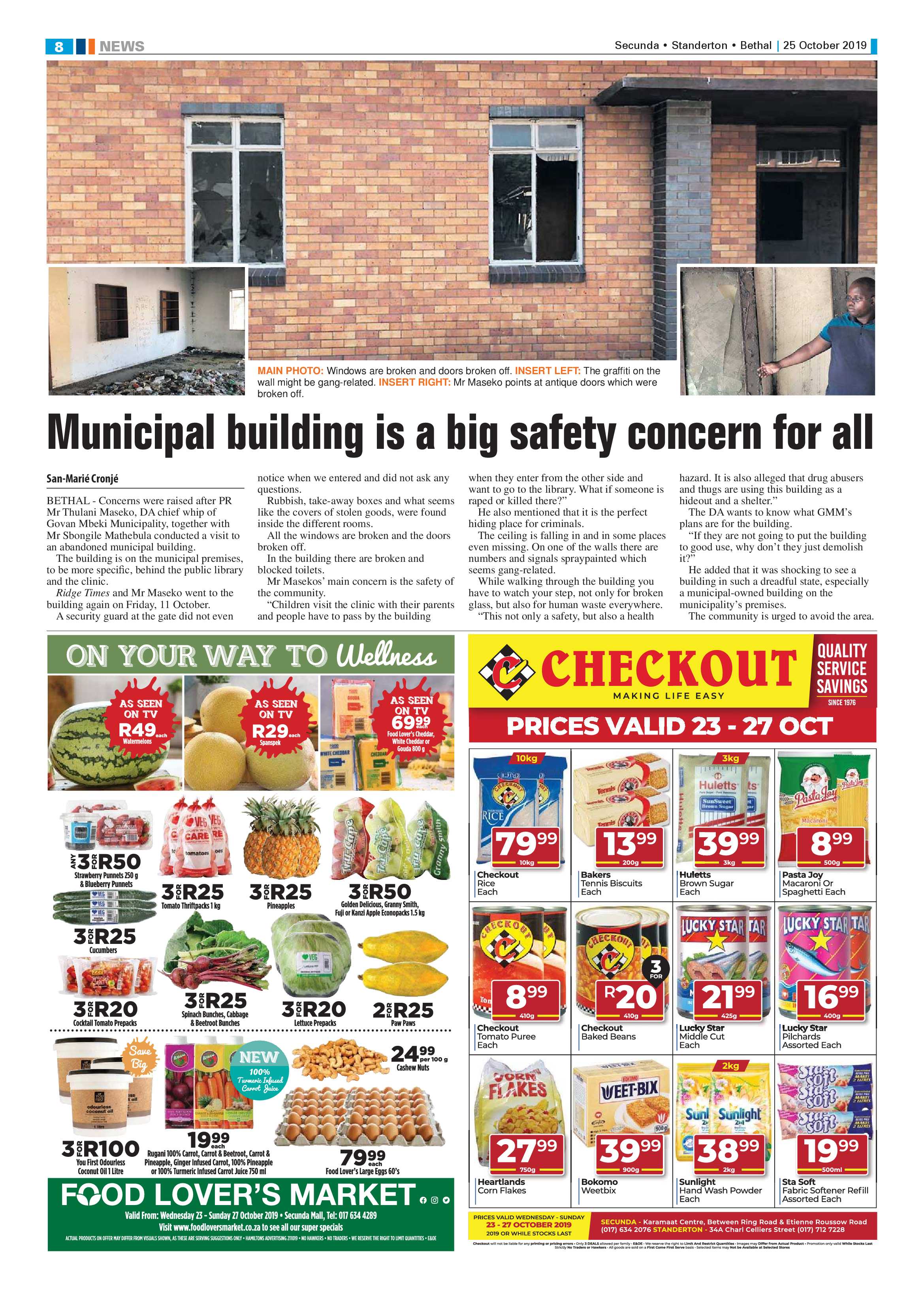 Ridge Times 25 October 2019 page 10
