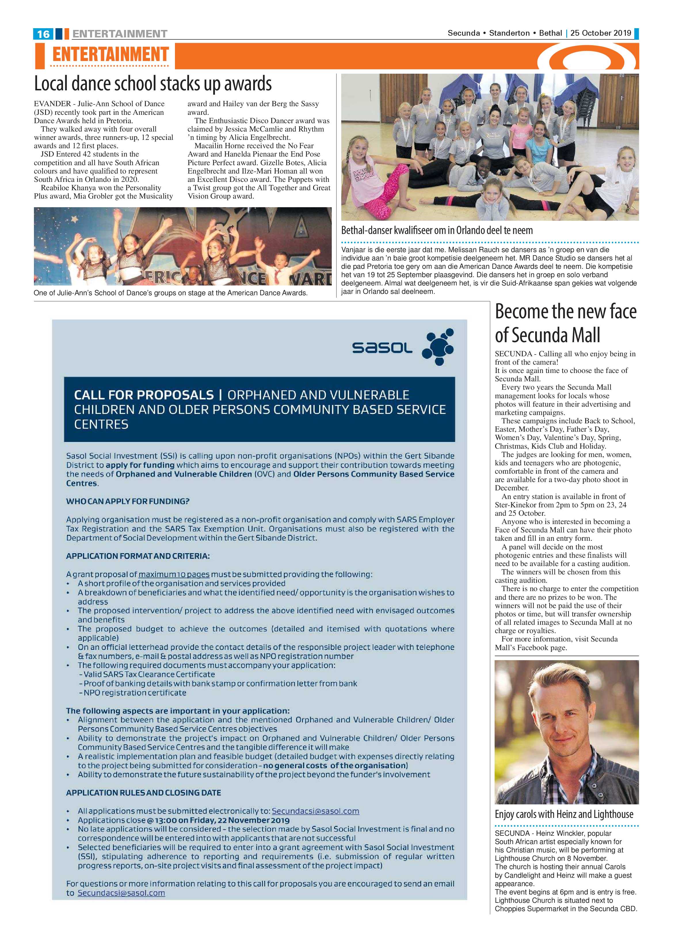 Ridge Times 25 October 2019 page 18