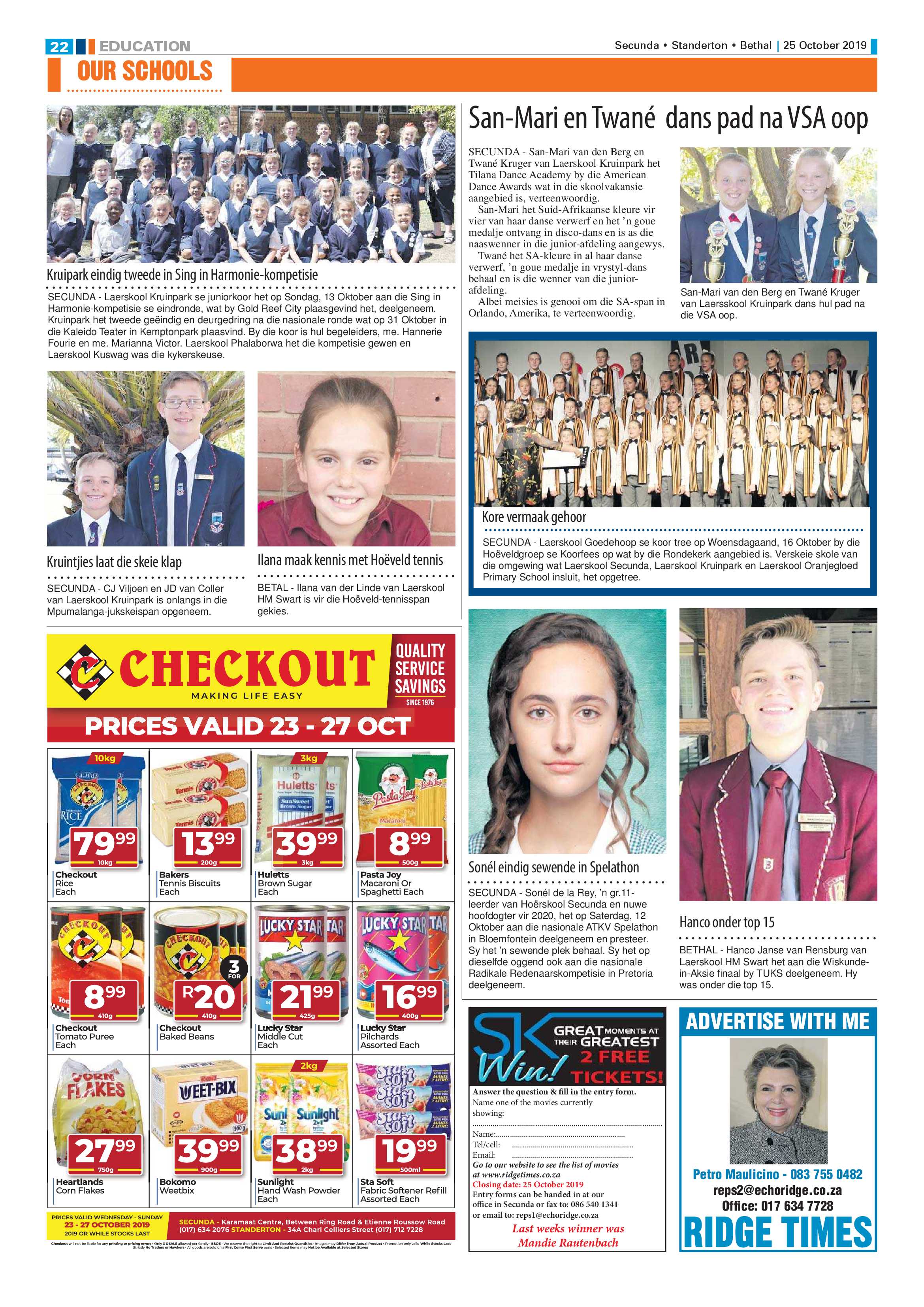 Ridge Times 25 October 2019 page 24