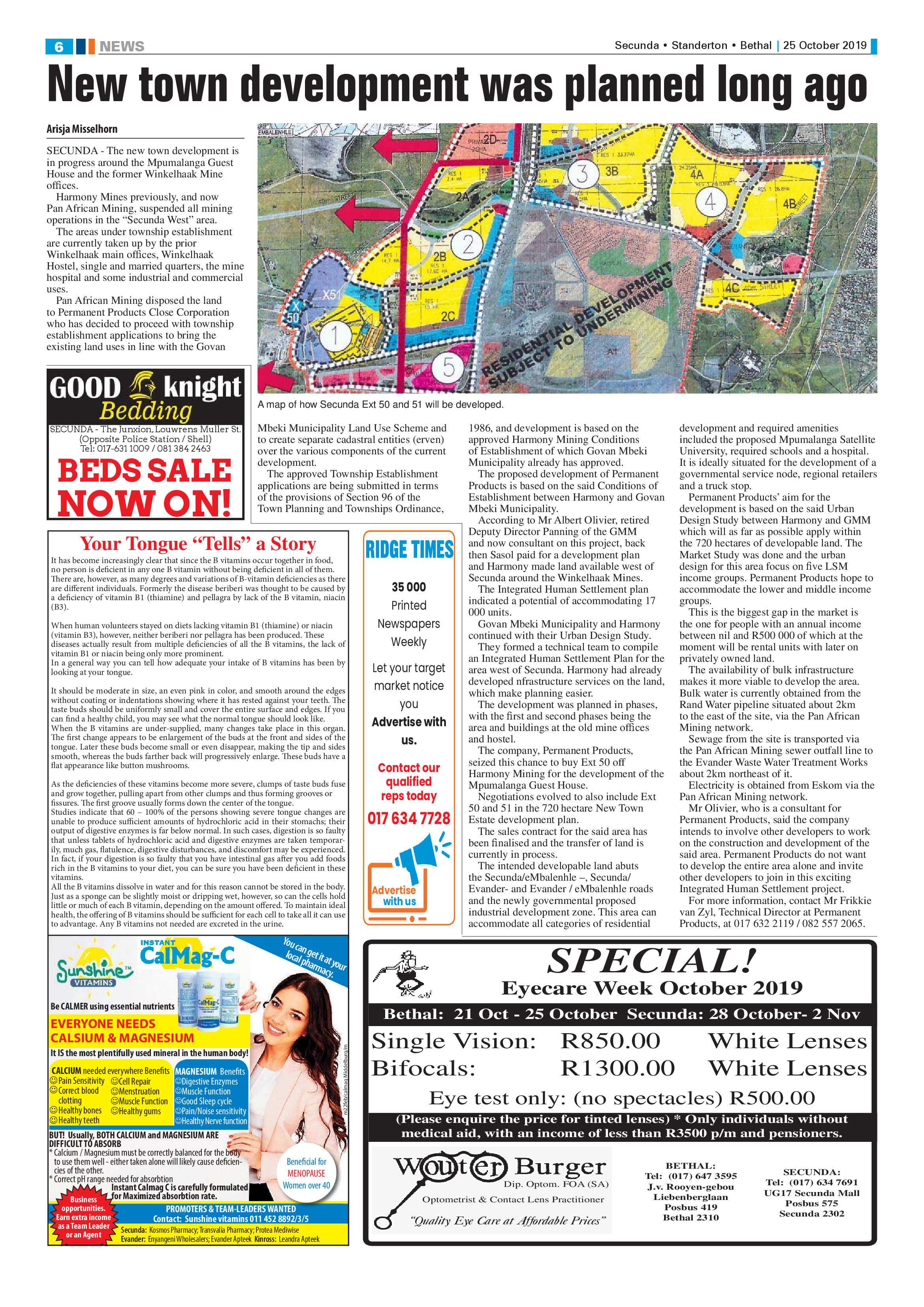 Ridge Times 25 October 2019 page 8