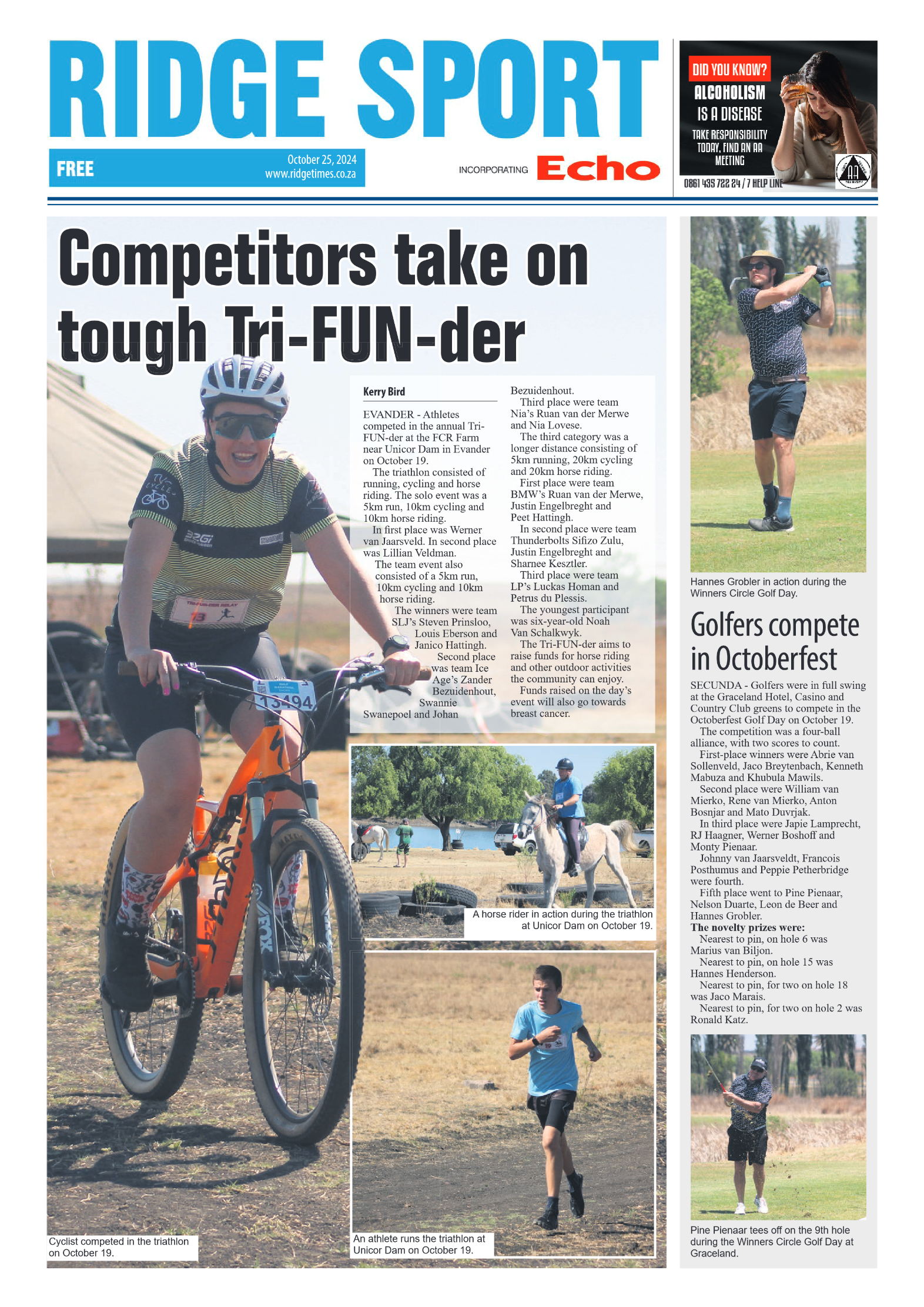 Ridge Times 25 October 2024 page 12