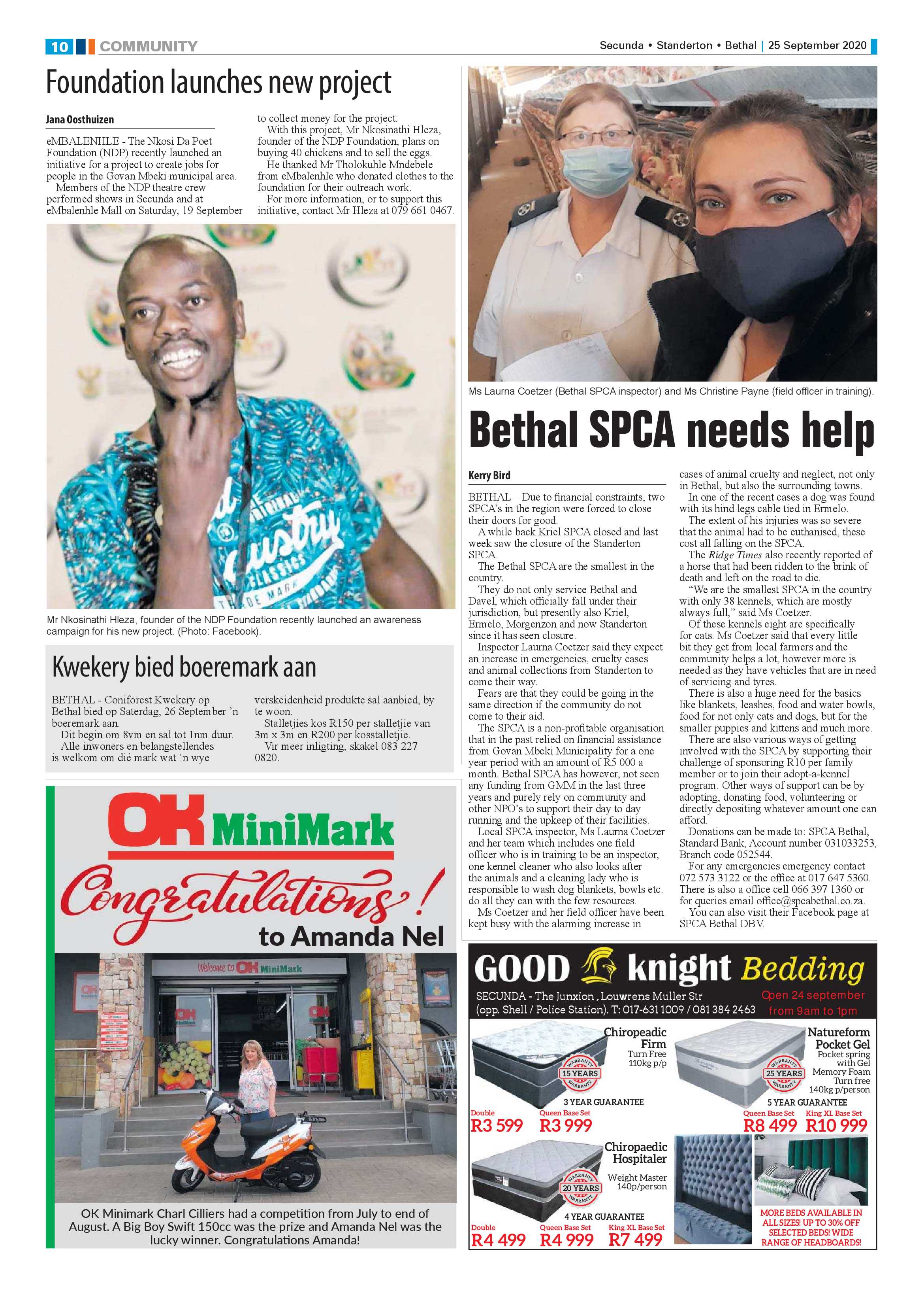 Ridge Times 25 September 2020 page 10