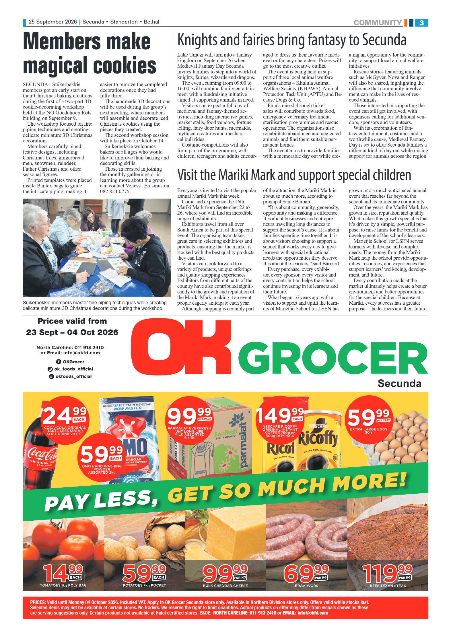 Ridge Times 25 September 2026 page 3