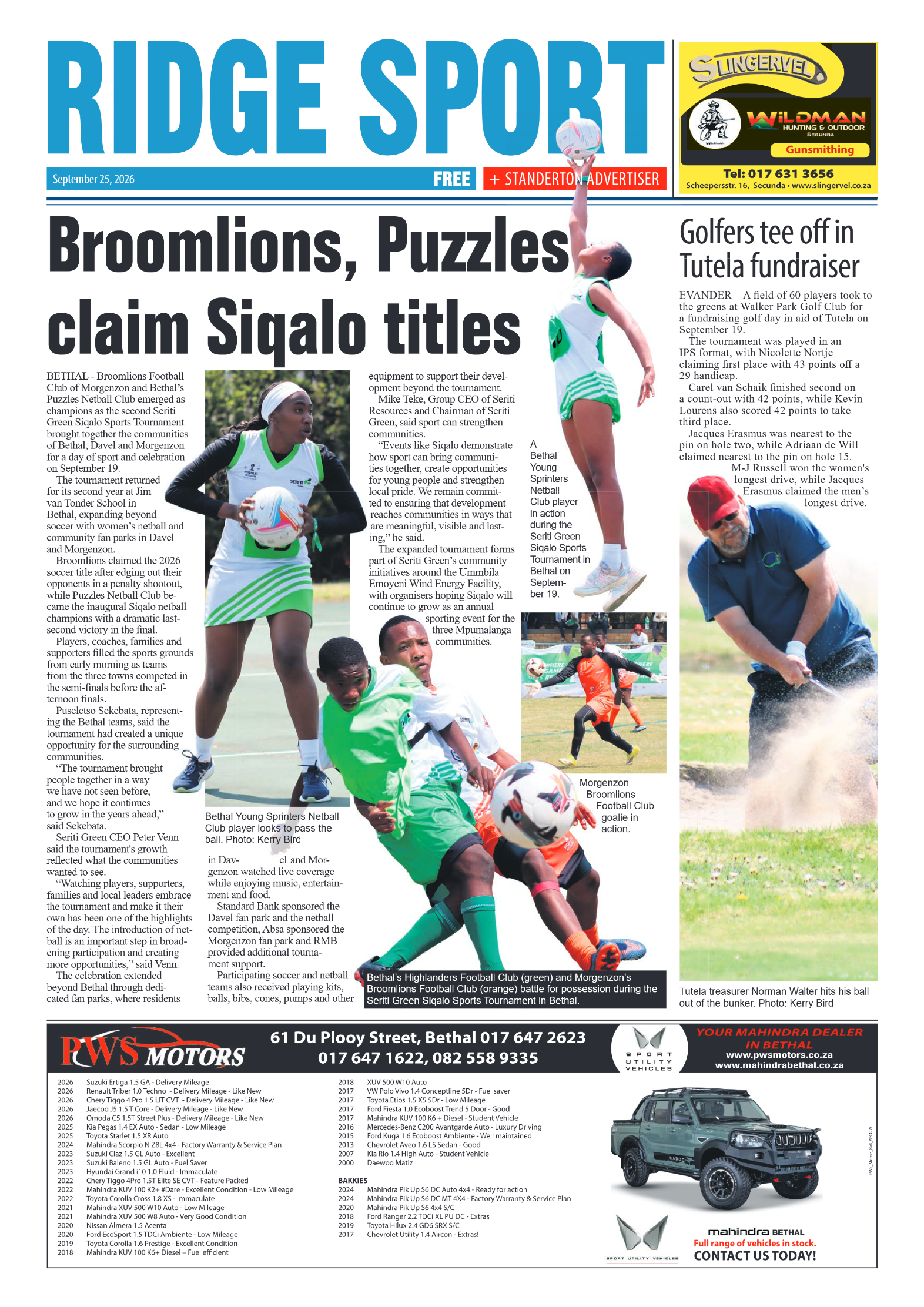 Ridge Times 25 September 2026 page 8