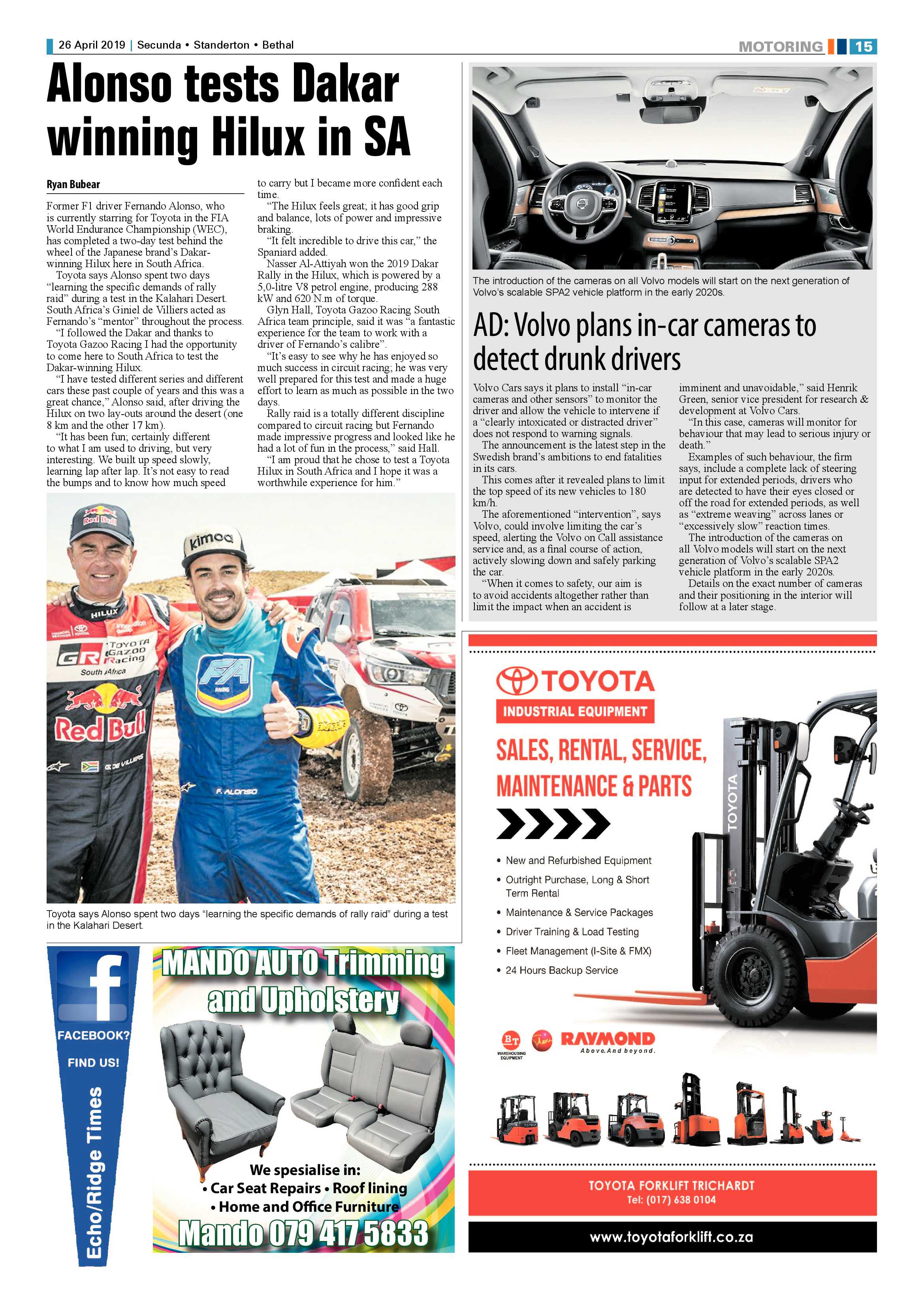 Ridge Times 26 April 2019 page 15