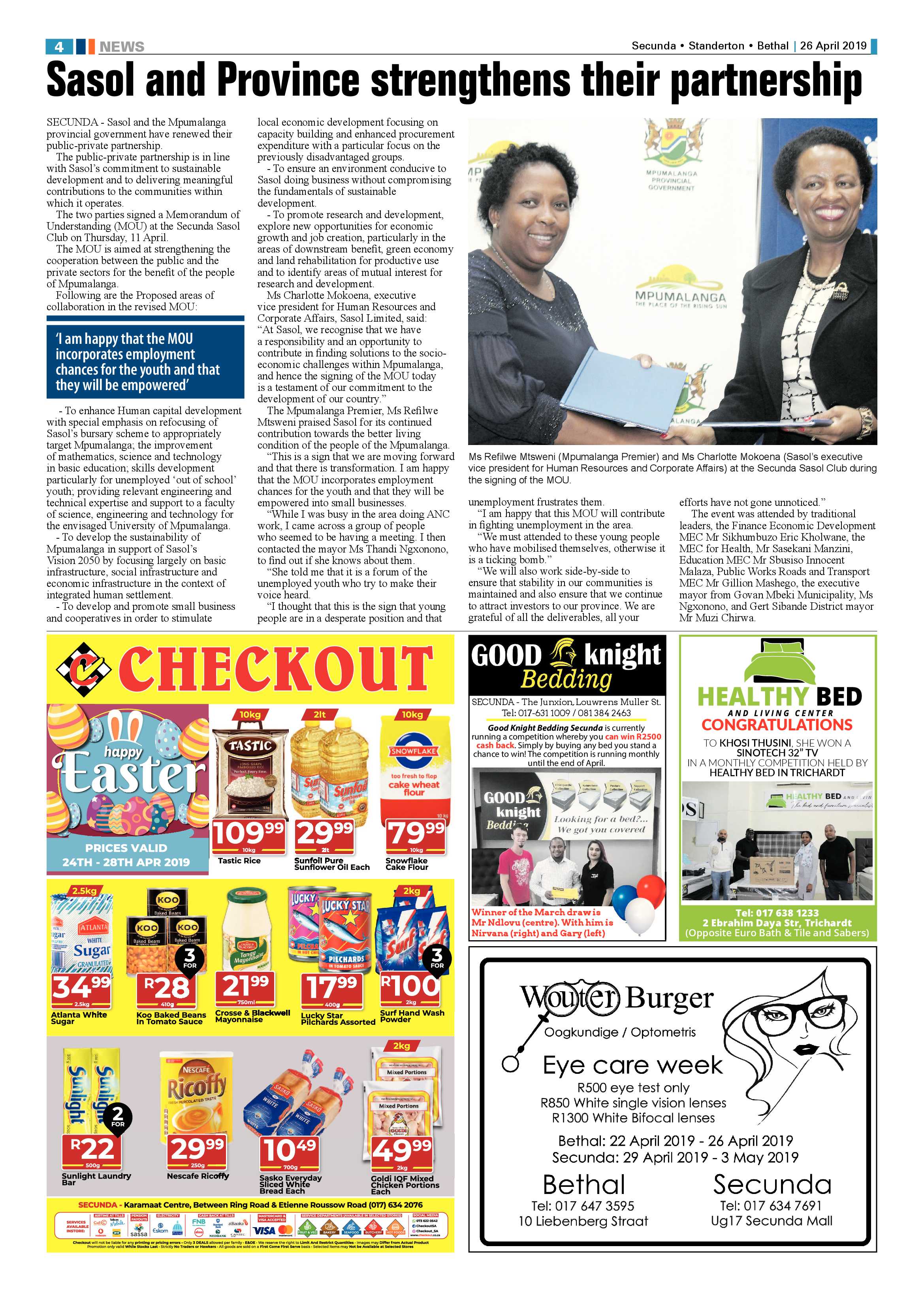 Ridge Times 26 April 2019 page 4