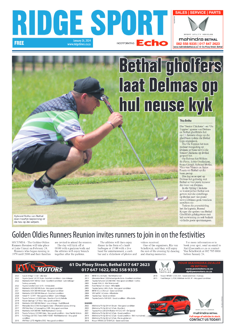 Ridge Times 26 January 2024 page 12