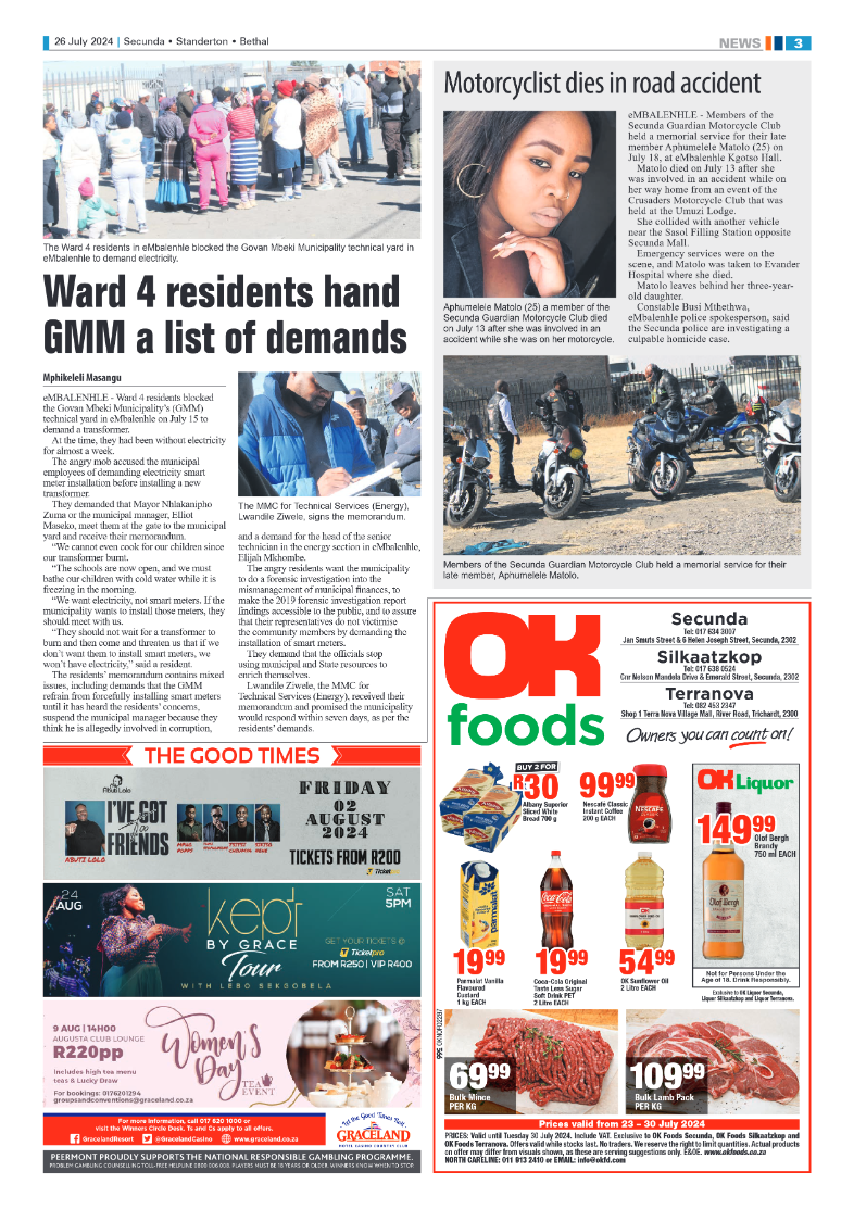 Ridge Times 26 July 2024 page 3