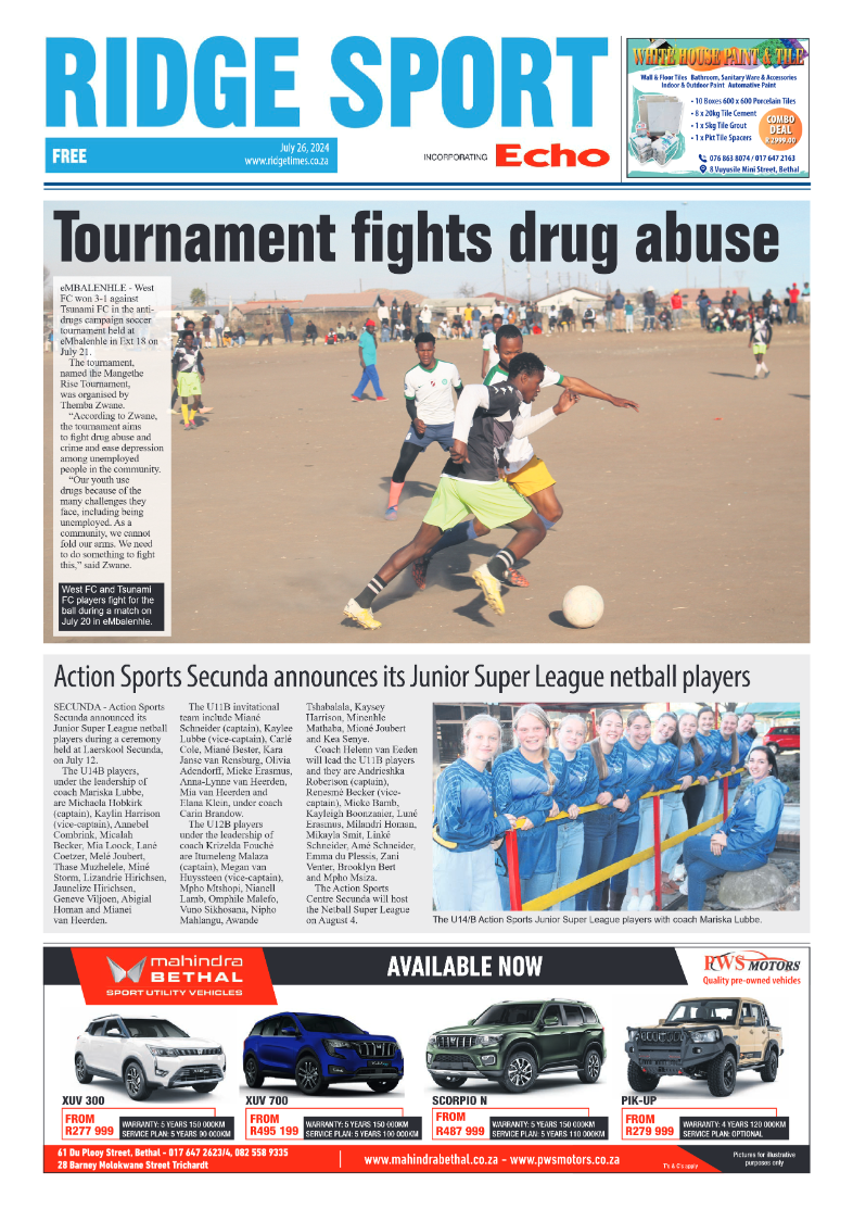Ridge Times 26 July 2024 page 8