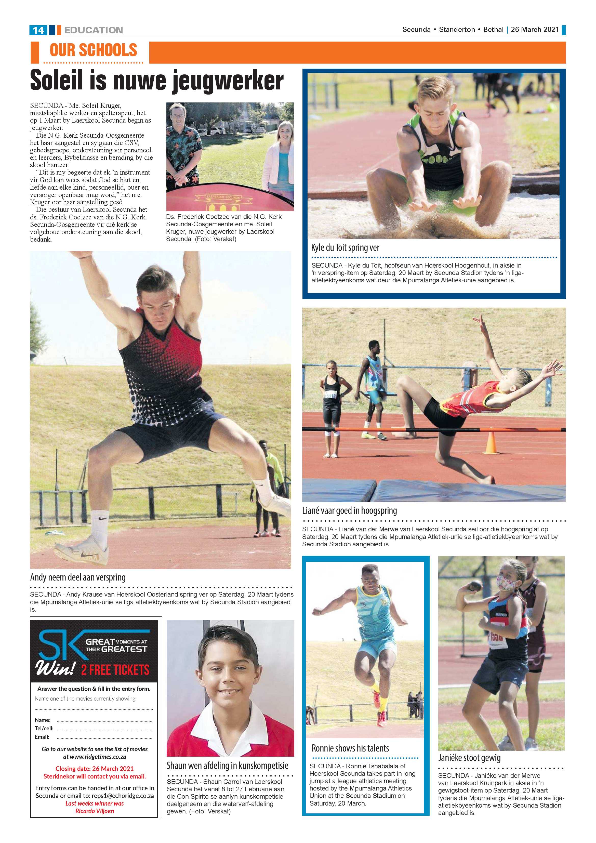 Ridge Times 26 March 2021 page 14