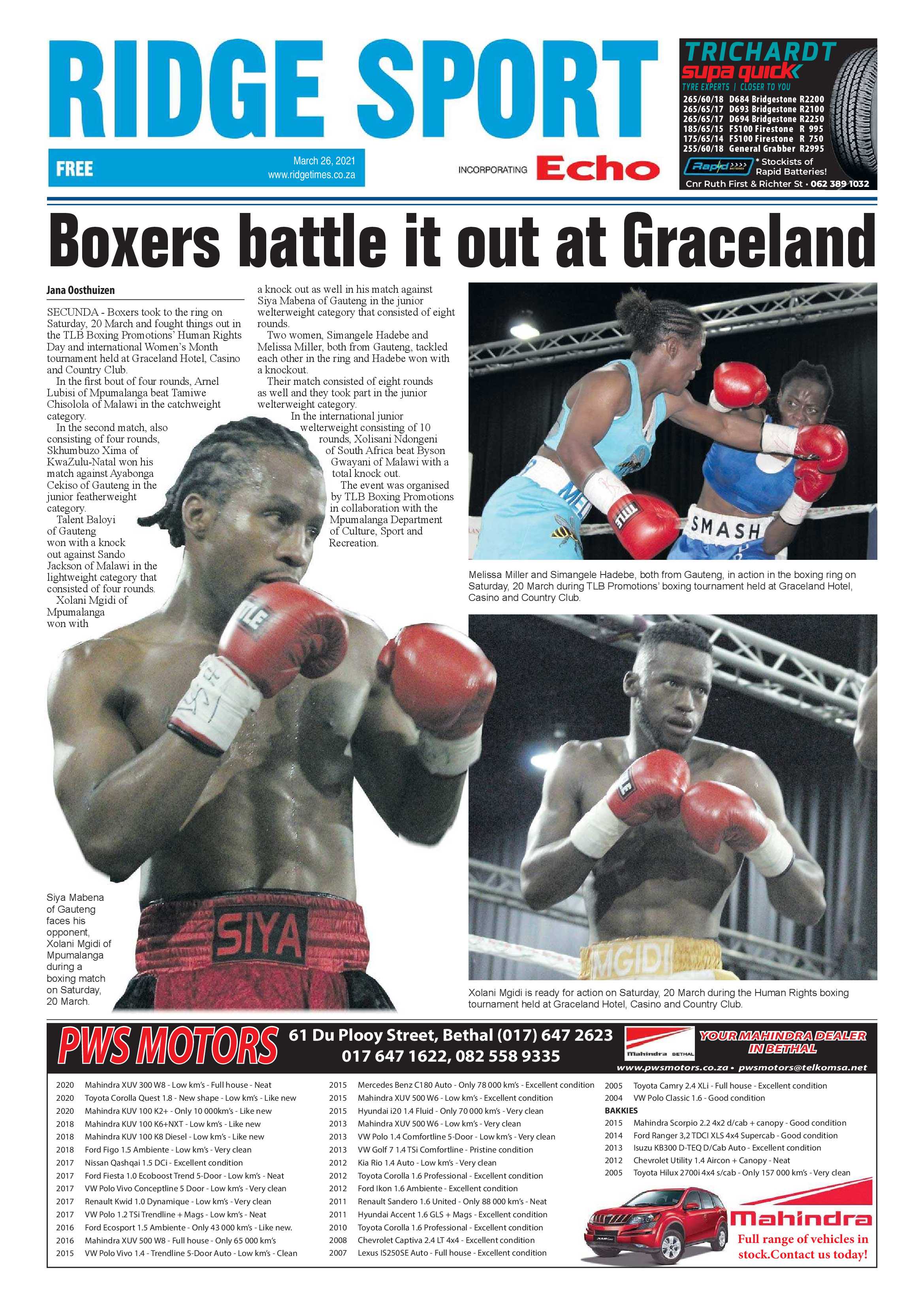 Ridge Times 26 March 2021 page 16