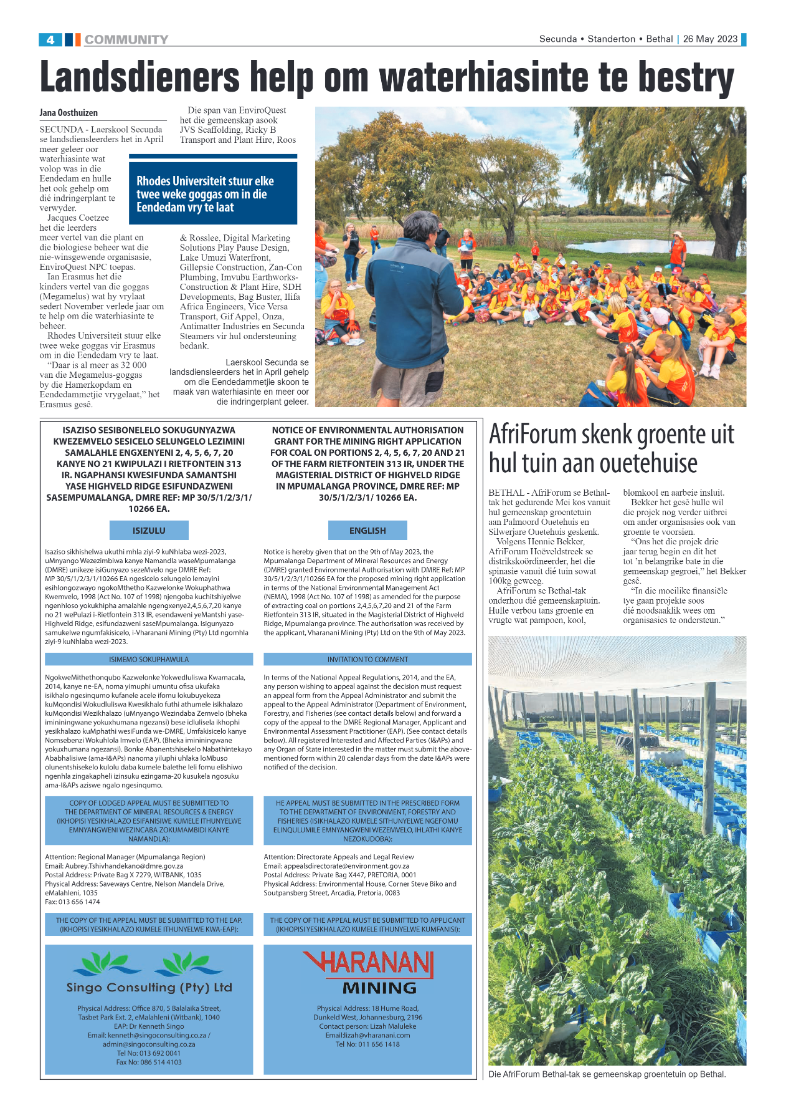 Ridge Times 26 May 2023 page 4