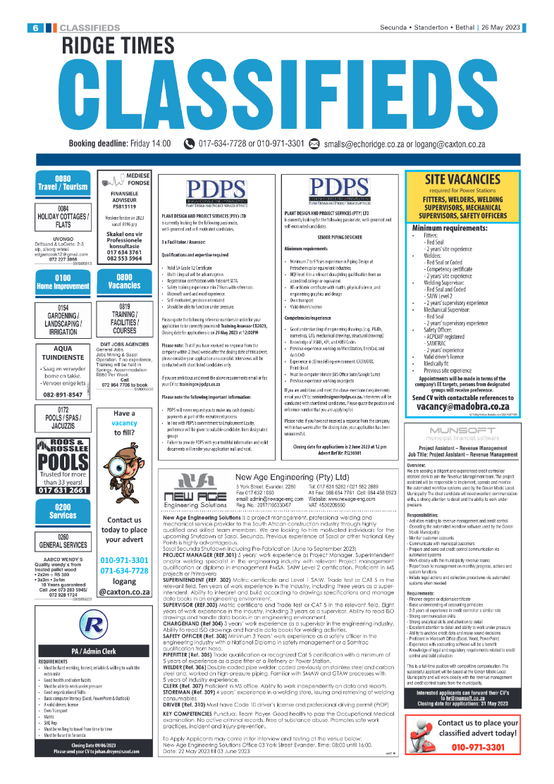 Ridge Times 26 May 2023 page 6