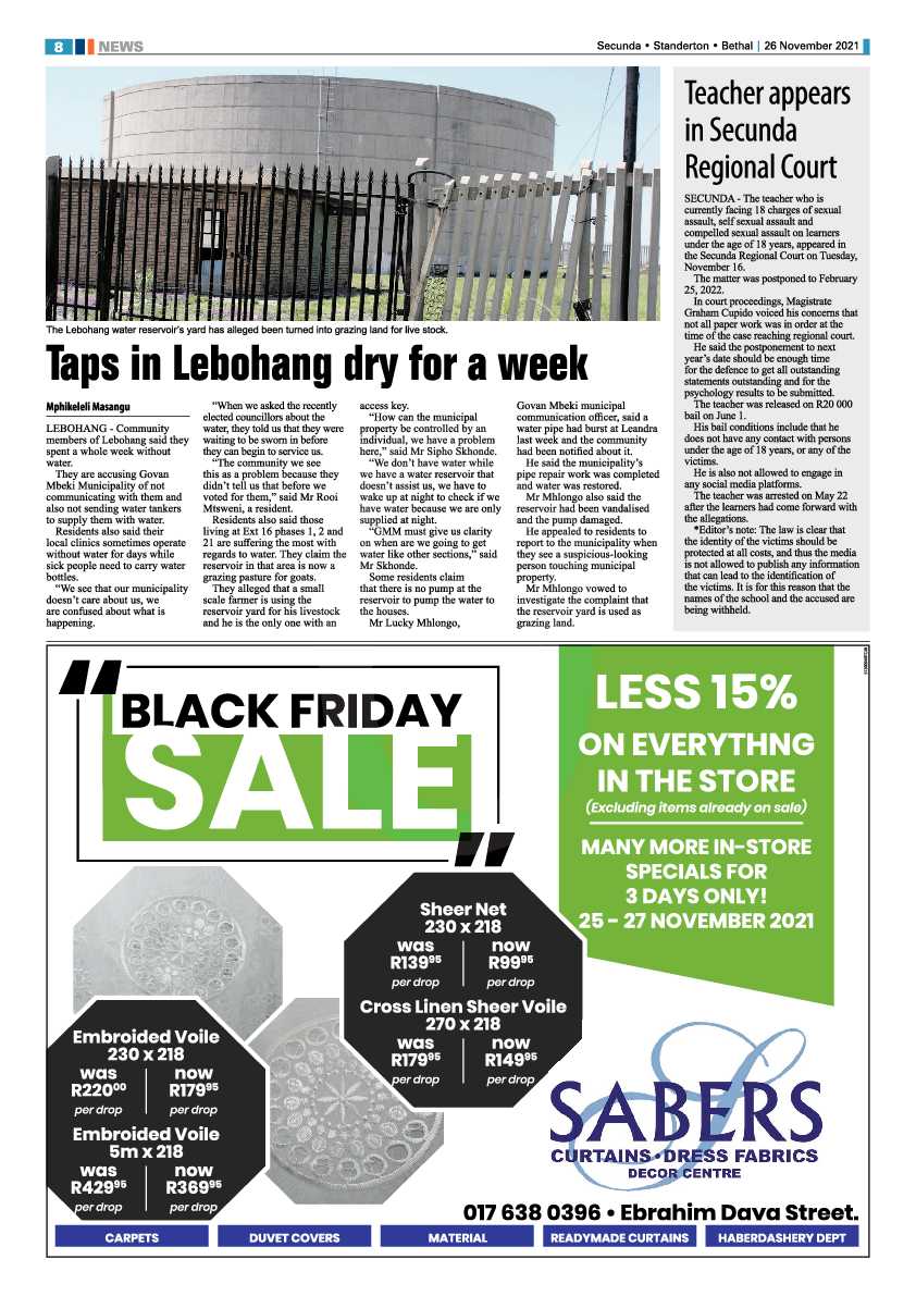 Ridge Times 26 November 2021 page 10
