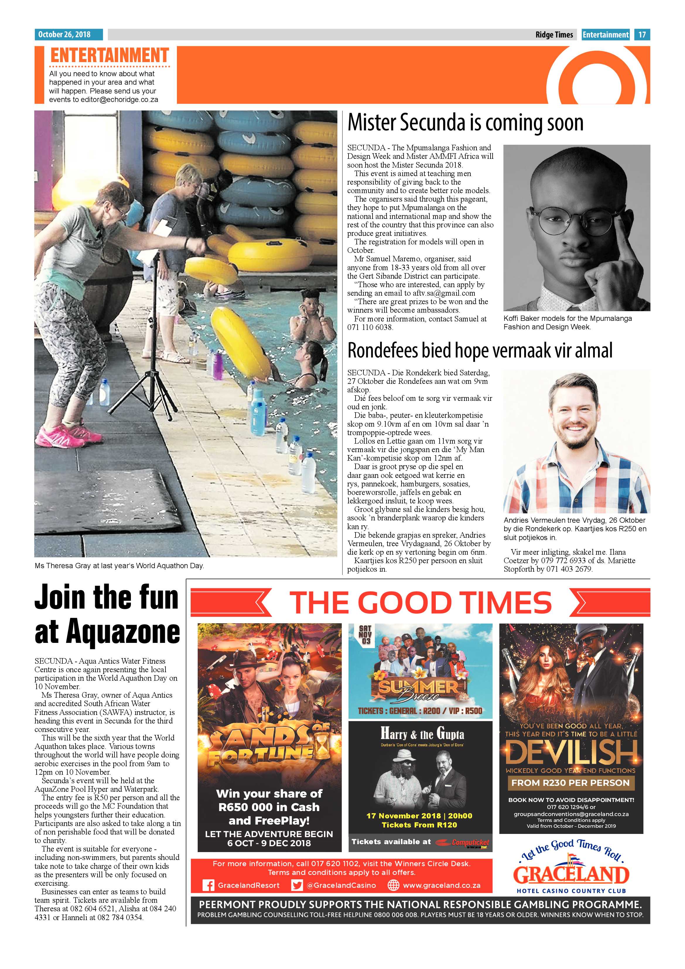 Ridge Times 26 October 2018 page 17